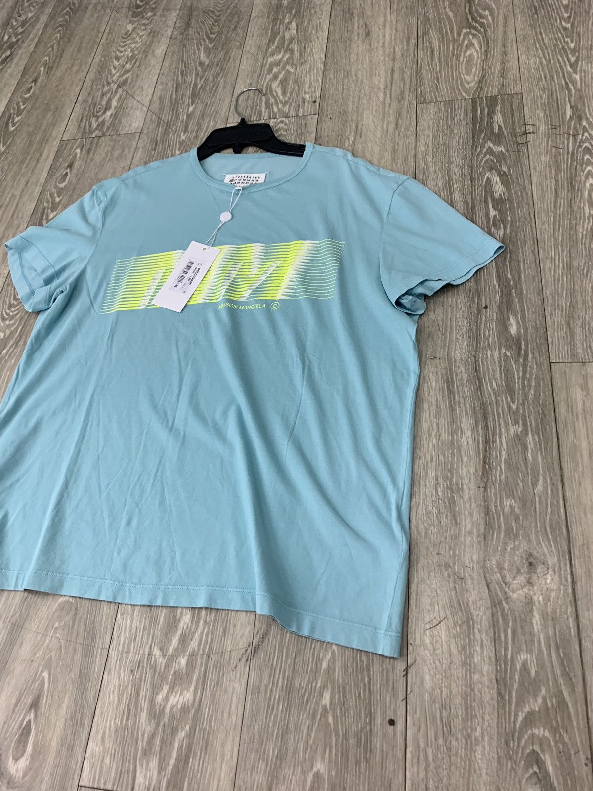 Maison Margiela 10 Mint Green Tee, SS Size US S / EU 44-46 / 1 - 4 Thumbnail