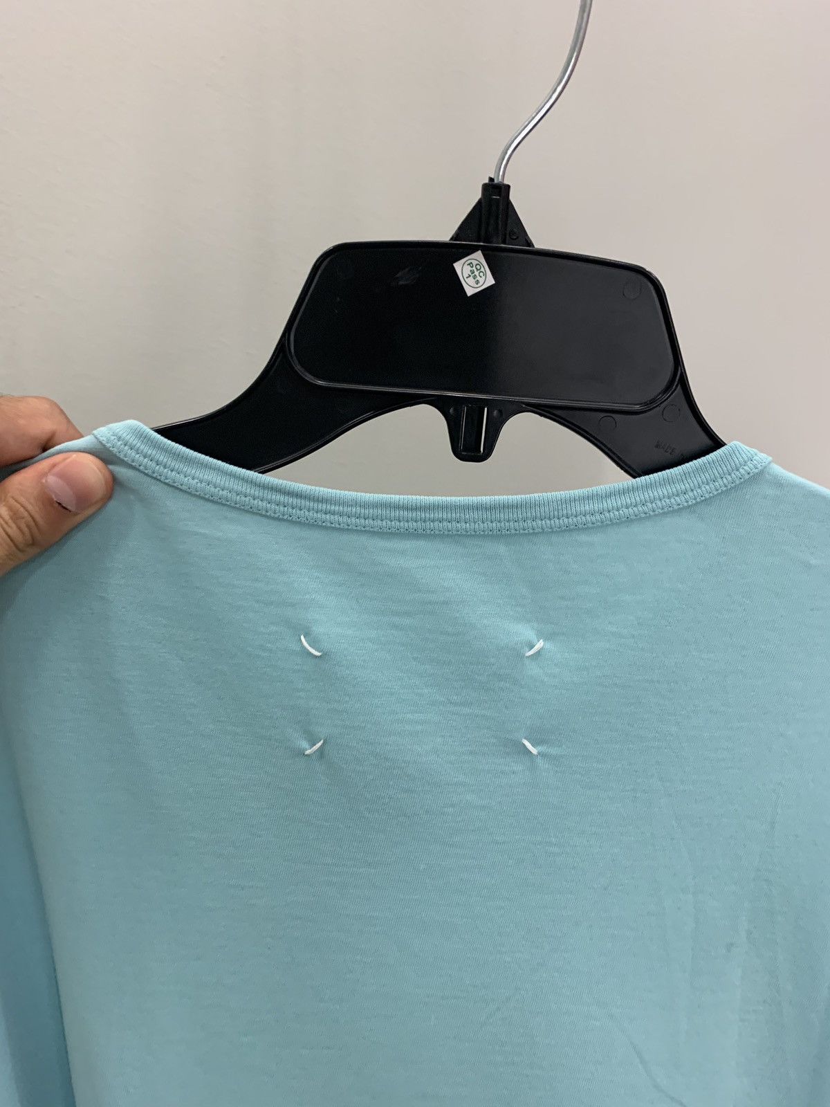 Maison Margiela 10 Mint Green Tee, SS Size US S / EU 44-46 / 1 - 5 Thumbnail