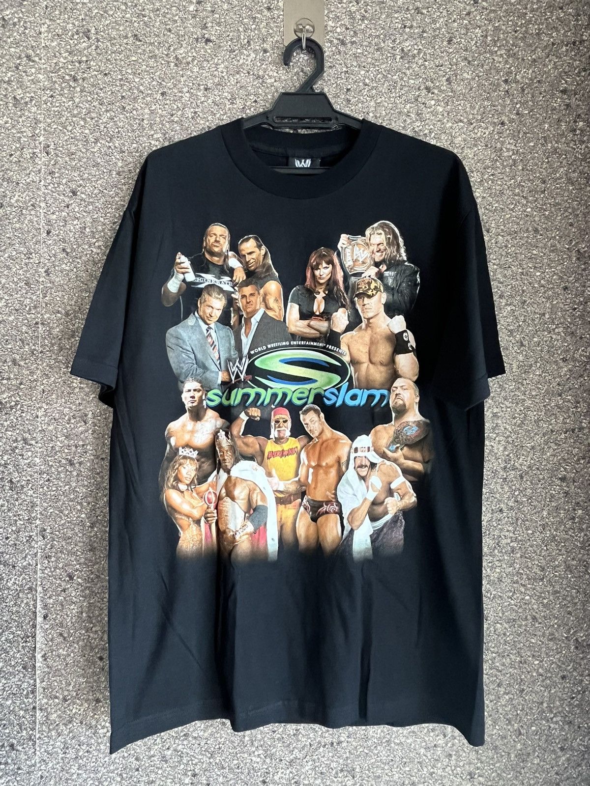 image of Vintage x Wwe Summer Slam Ft31 in Black, Men's (Size Large)