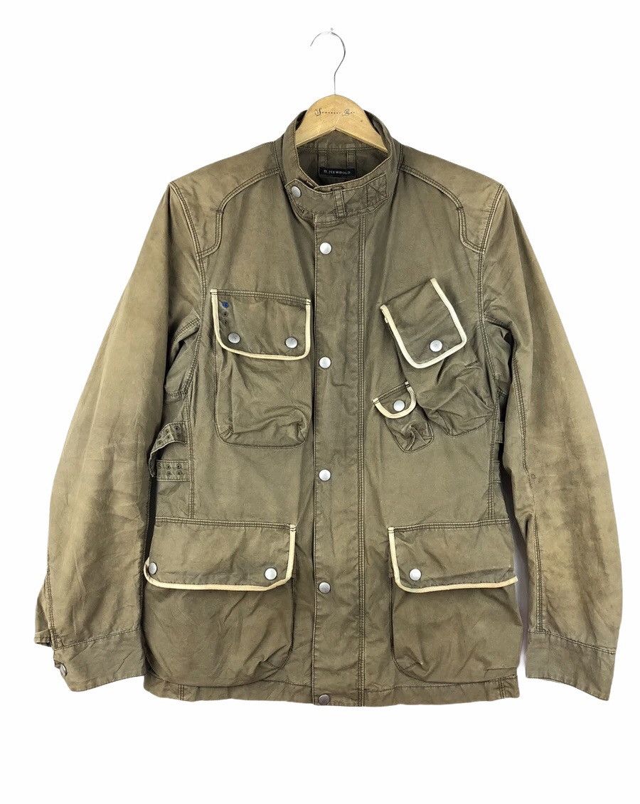 Paul Smith Vintage R.Newbold Division Of Paul Smith Waxed Jacket Size US M / EU 48-50 / 2 - 1 Thumbnail