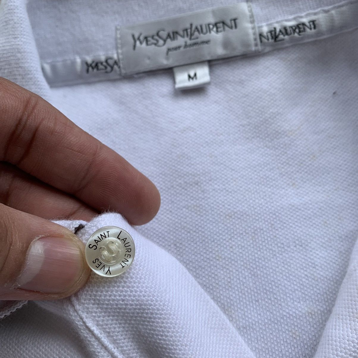 Yves Saint Laurent Ysl Yves Saint Laurent vintage polo shirt Size US M / EU 48-50 / 2 - 8 Thumbnail