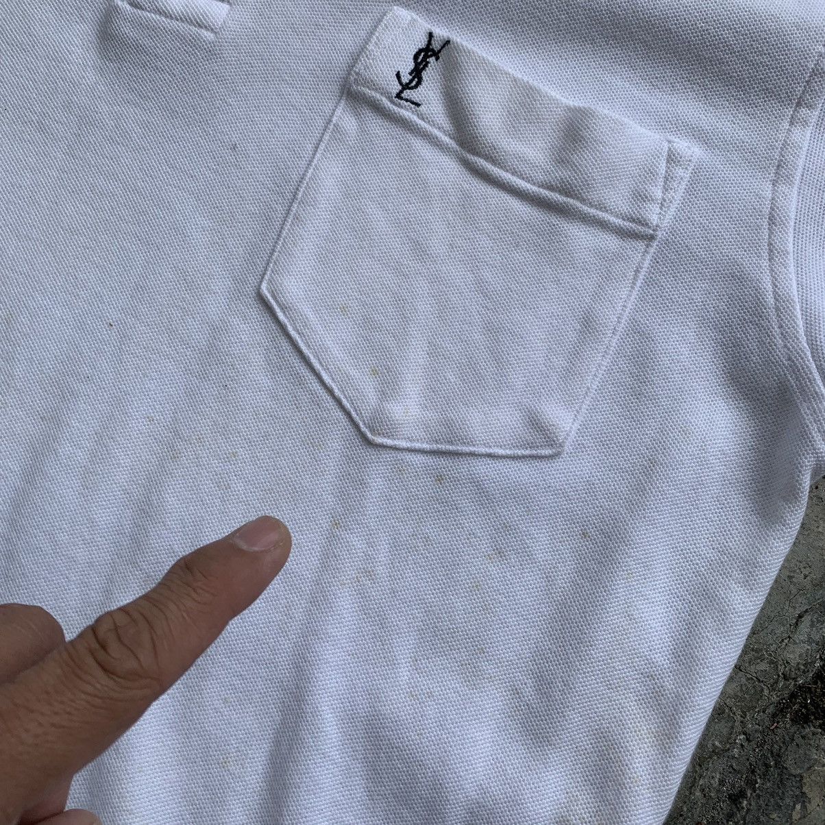Yves Saint Laurent Ysl Yves Saint Laurent vintage polo shirt Size US M / EU 48-50 / 2 - 15 Thumbnail