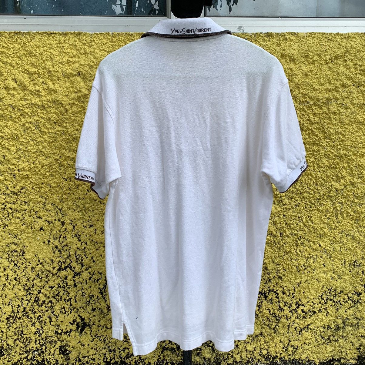 Yves Saint Laurent Ysl Yves Saint Laurent vintage polo shirt Size US M / EU 48-50 / 2 - 2 Thumbnail