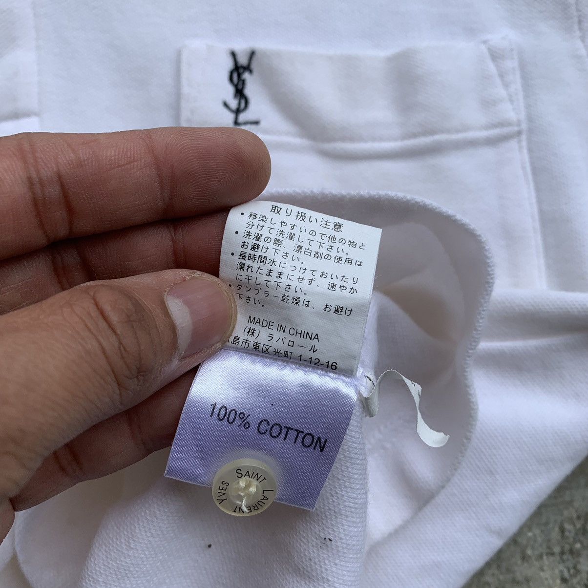 Yves Saint Laurent Ysl Yves Saint Laurent vintage polo shirt Size US M / EU 48-50 / 2 - 12 Thumbnail