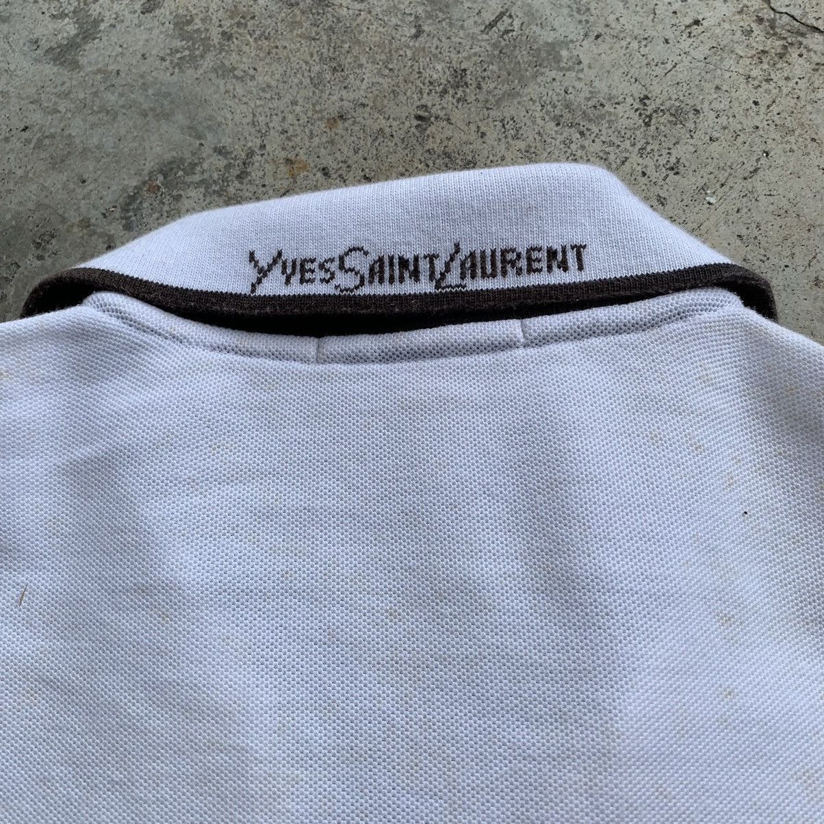 Yves Saint Laurent Ysl Yves Saint Laurent vintage polo shirt Size US M / EU 48-50 / 2 - 10 Thumbnail