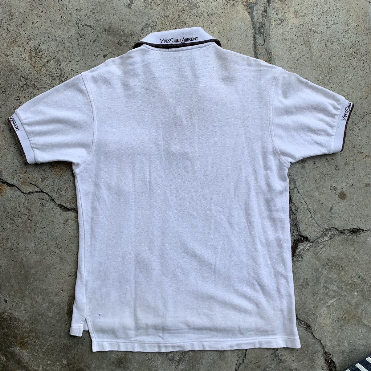 Yves Saint Laurent Ysl Yves Saint Laurent vintage polo shirt Size US M / EU 48-50 / 2 - 4 Thumbnail