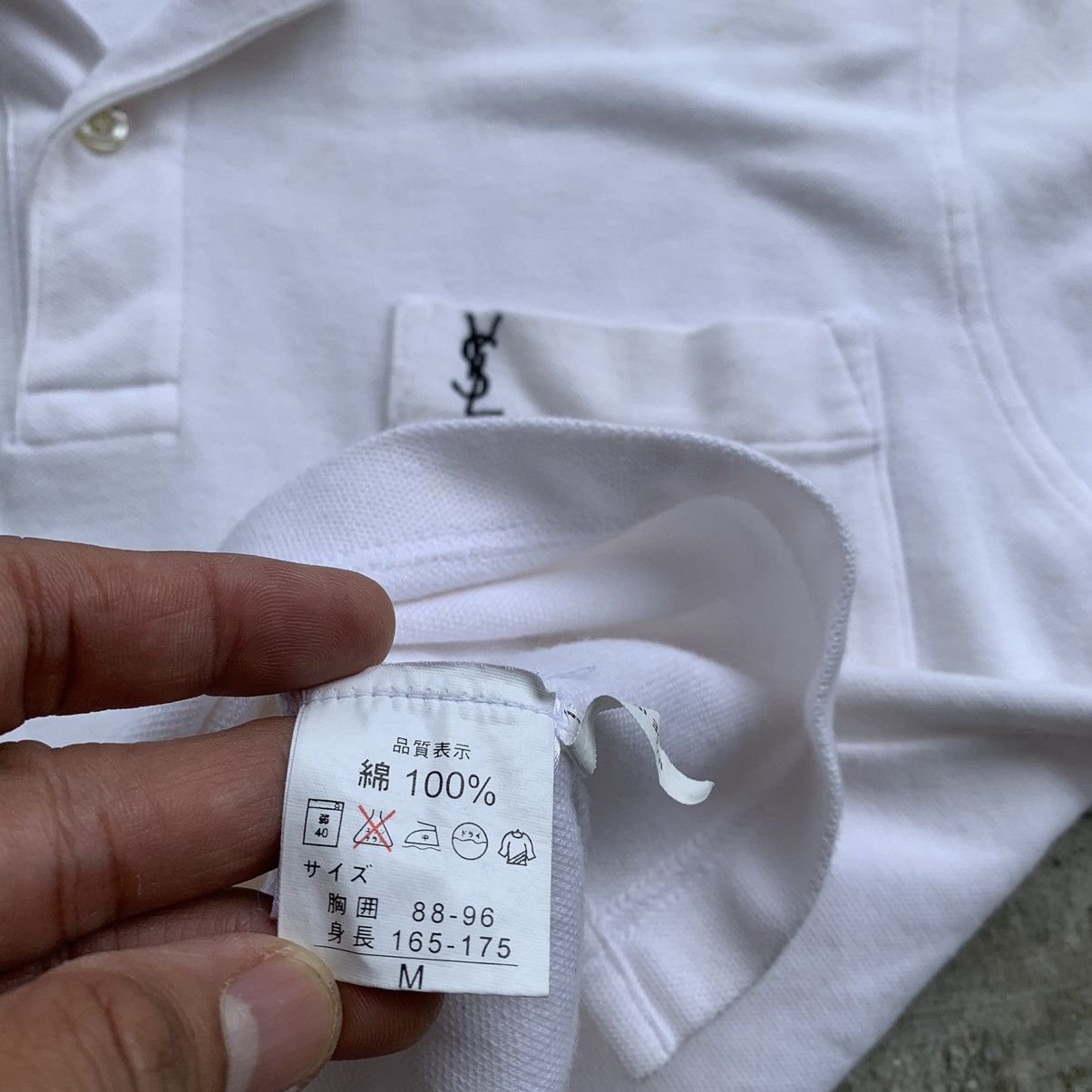 Yves Saint Laurent Ysl Yves Saint Laurent vintage polo shirt Size US M / EU 48-50 / 2 - 11 Thumbnail