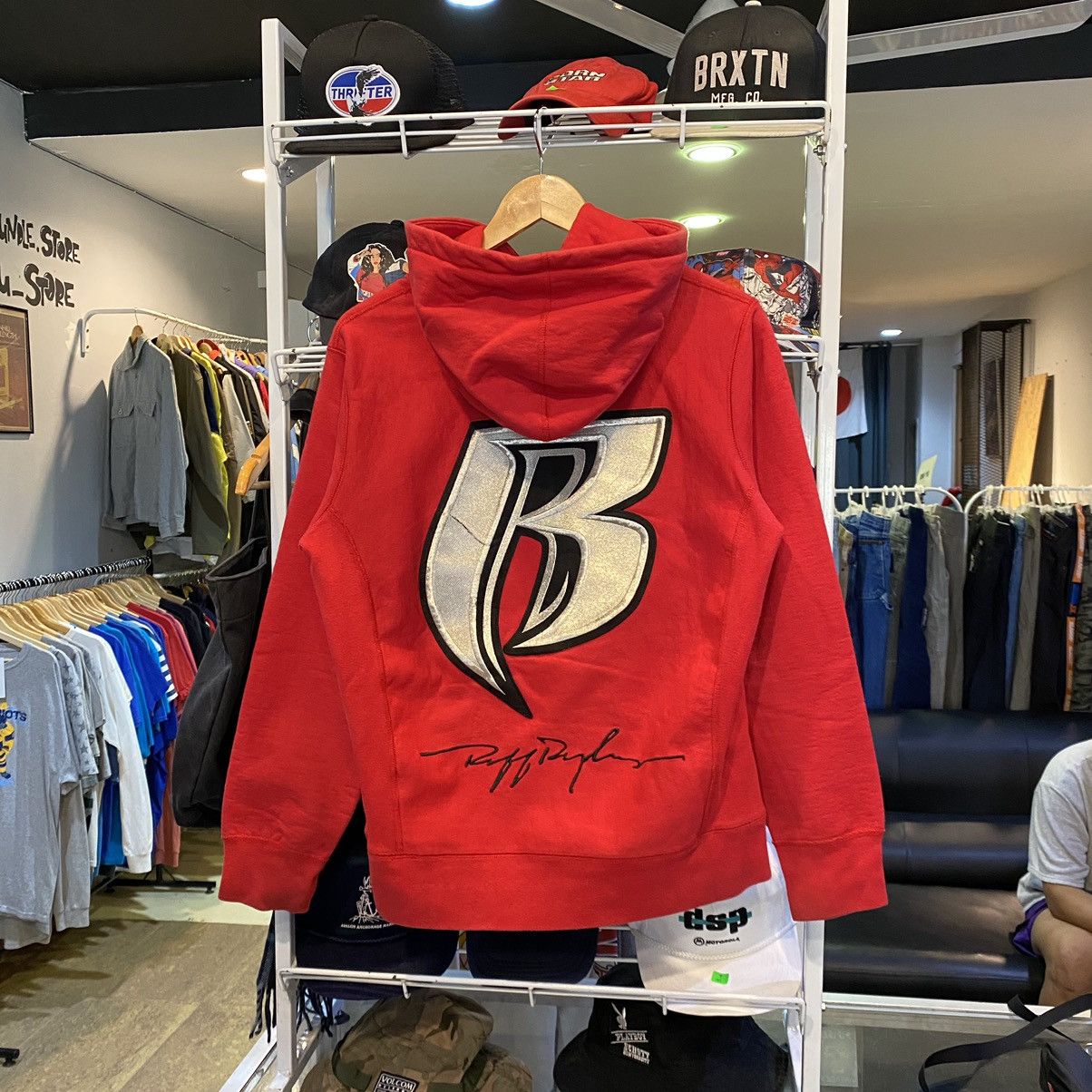 Supreme ruff ryders hoodie shop