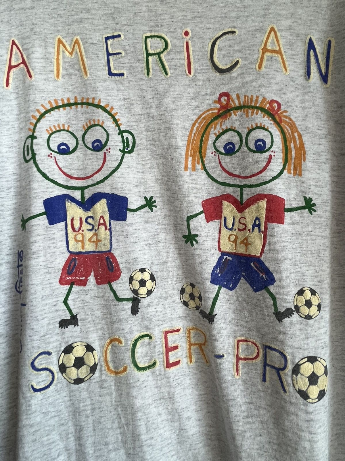 Vintage American soccer pro ft31 Size US XL / EU 56 / 4 - 2 Thumbnail