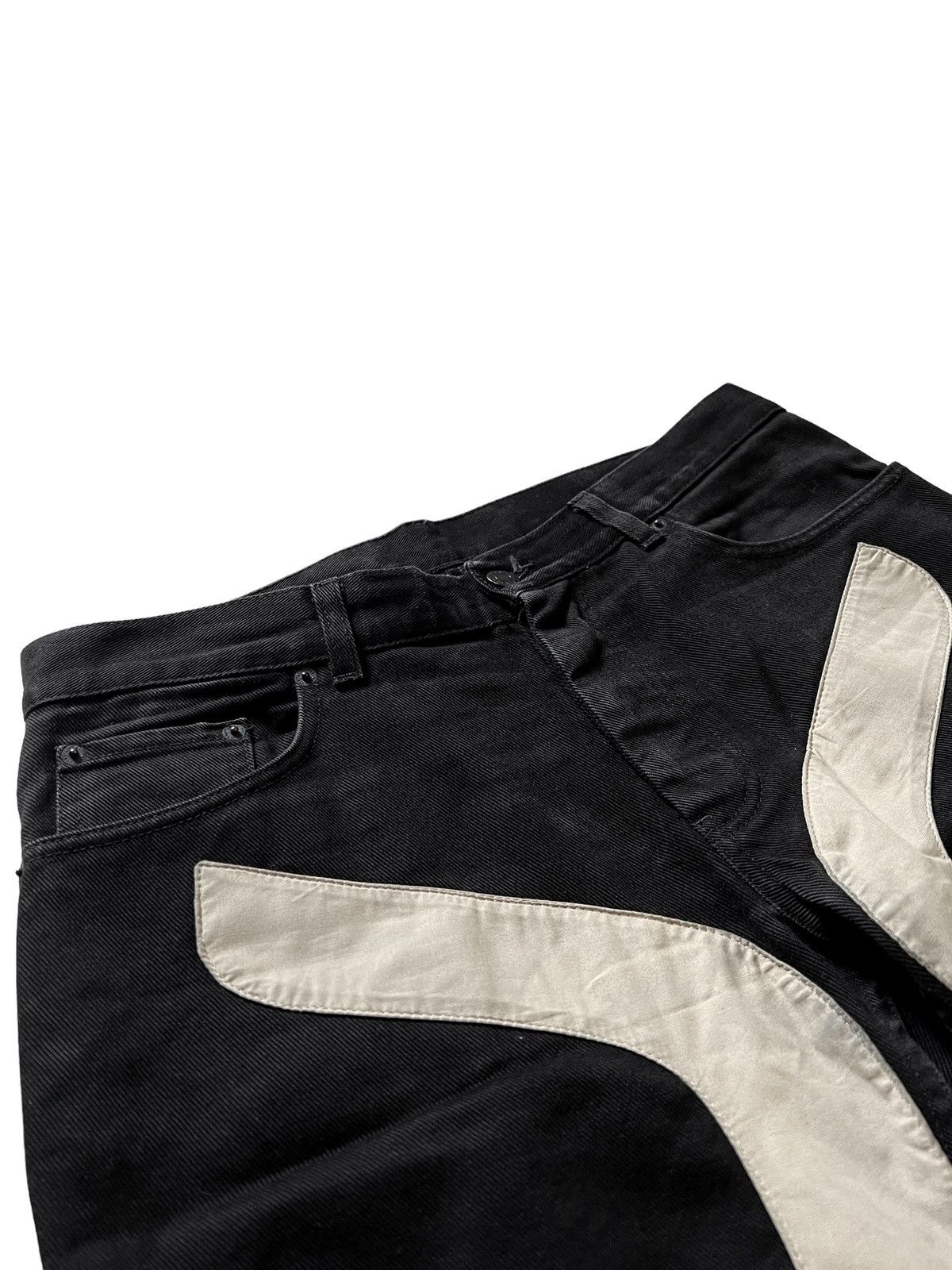 Helmut Lang SS2003 Runway Scissor Denim Size US 32 / EU 48 - 4 Thumbnail