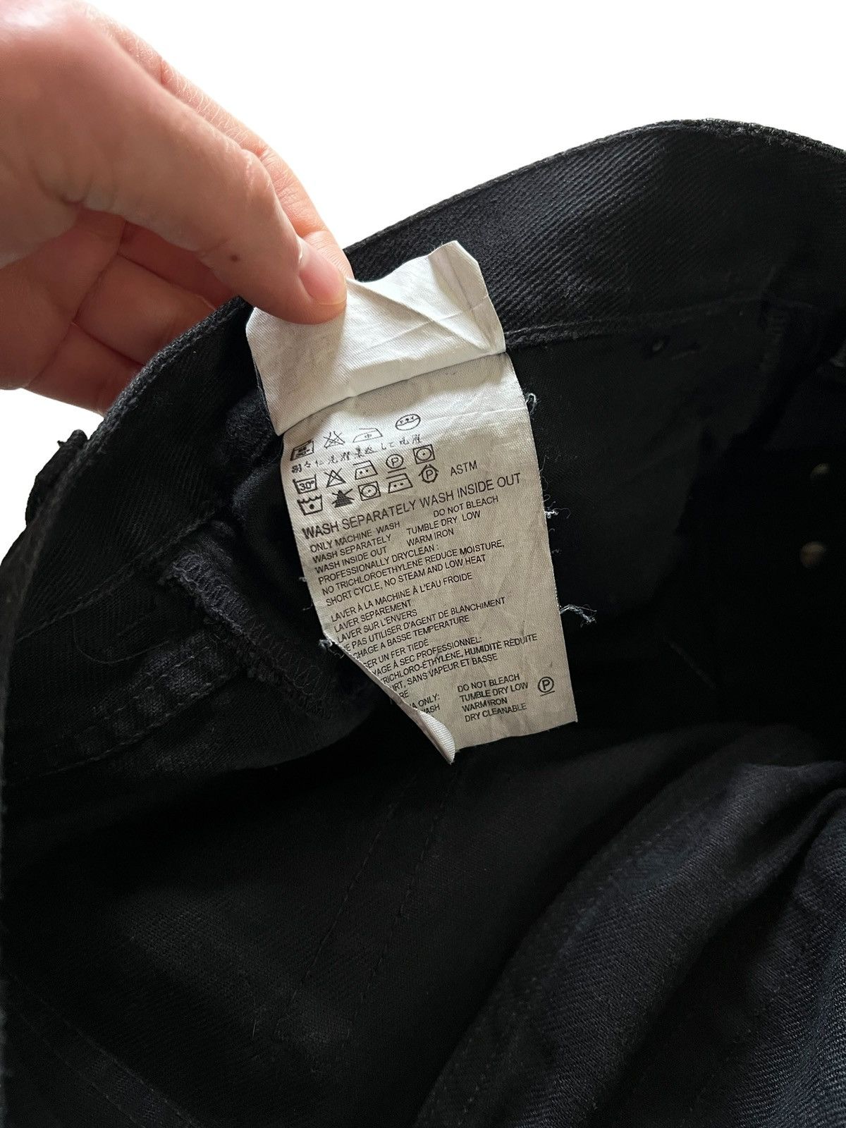 Helmut Lang SS2003 Runway Scissor Denim Size US 32 / EU 48 - 11 Thumbnail