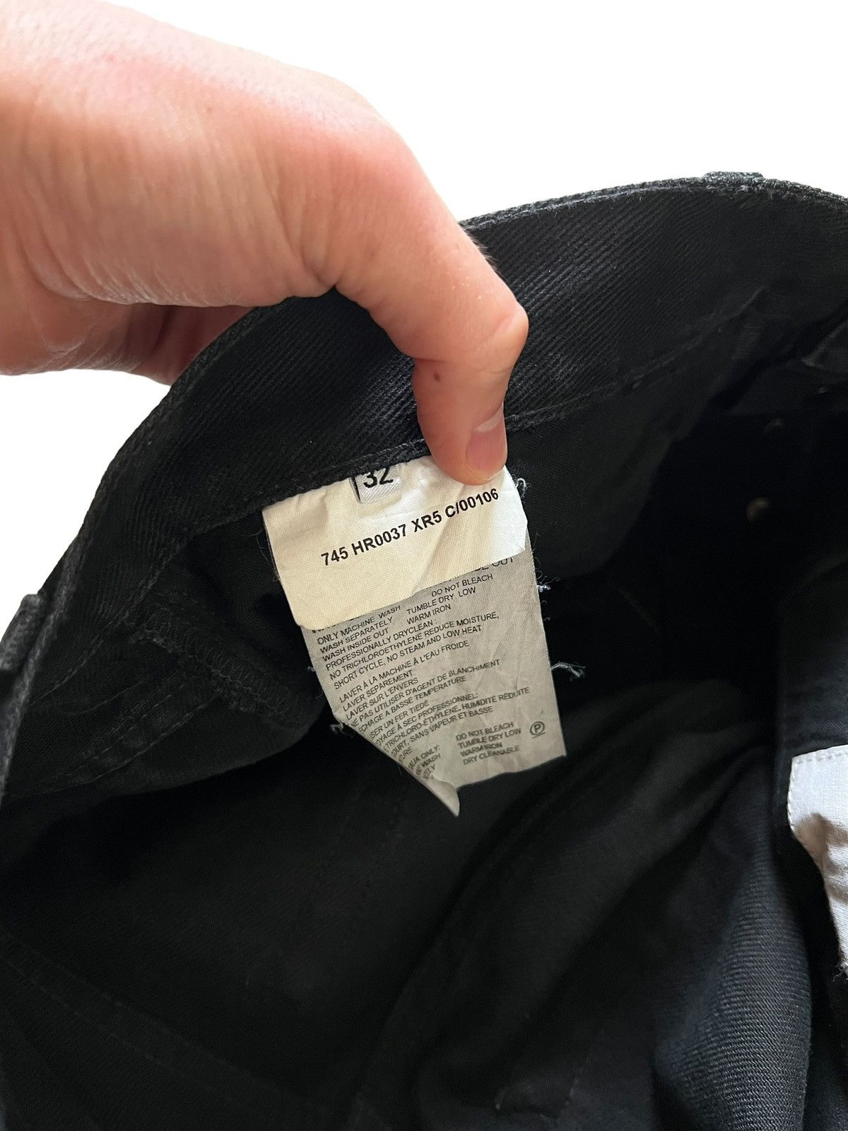 Helmut Lang SS2003 Runway Scissor Denim Size US 32 / EU 48 - 10 Thumbnail