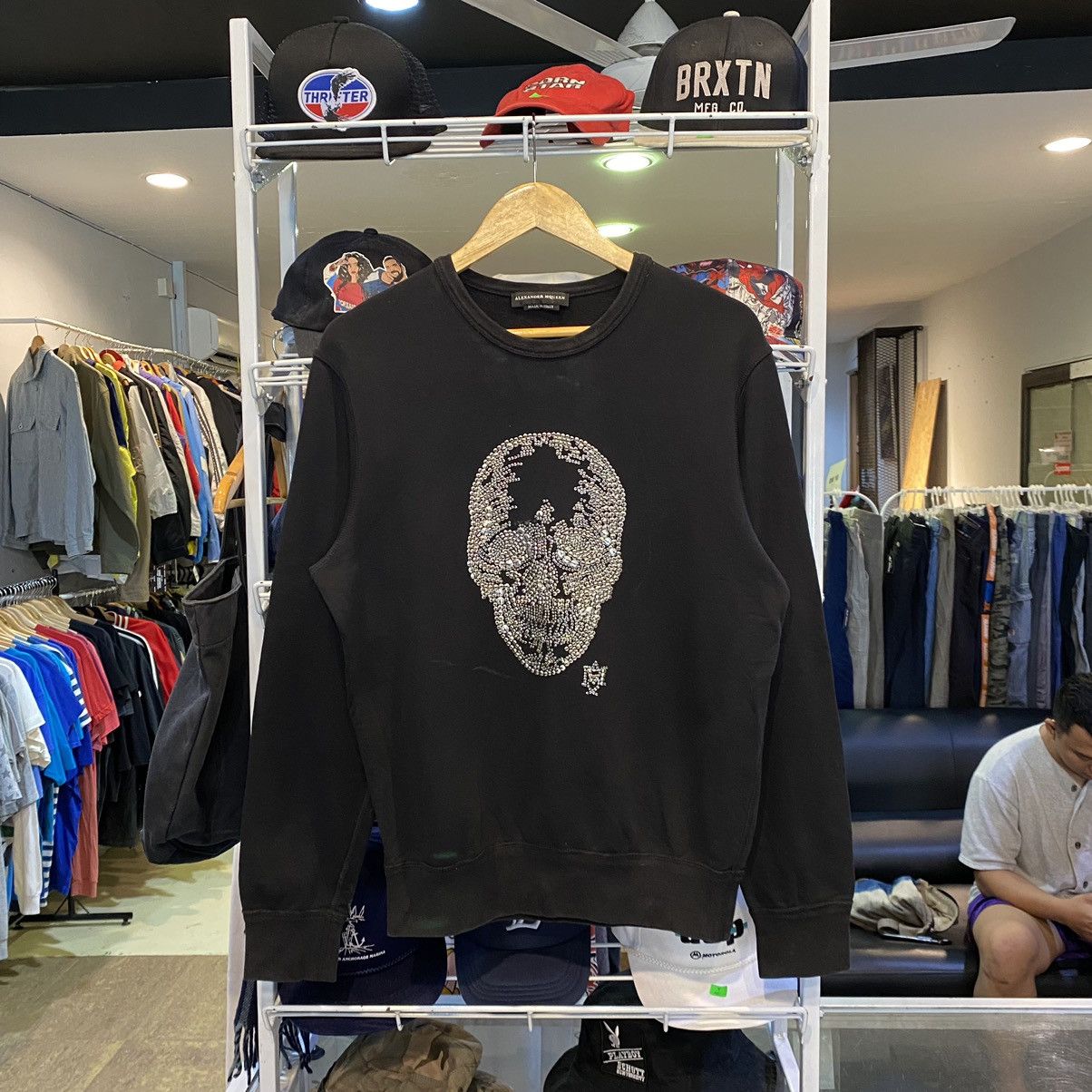 Alexander McQueen Alexander McQueen Skull Crewneck Sweatshirts Size US S / EU 44-46 / 1 - 1 Thumbnail