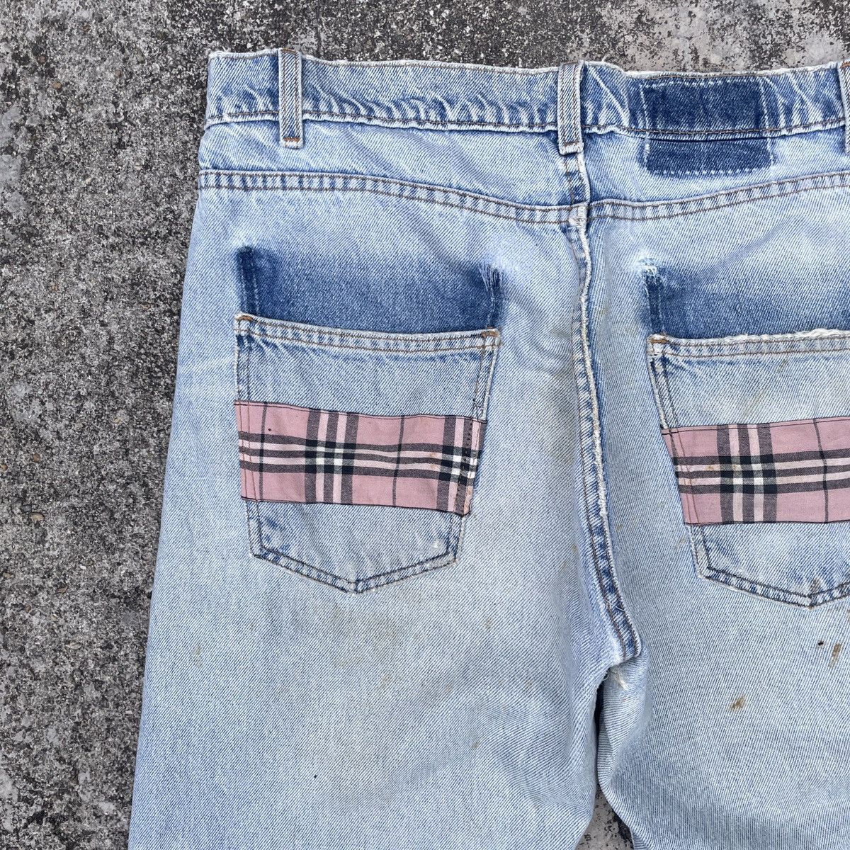 Japanese Brand Vintage Unbranded Rare Design Distressed Denim Size US 34 / EU 50 - 7 Thumbnail
