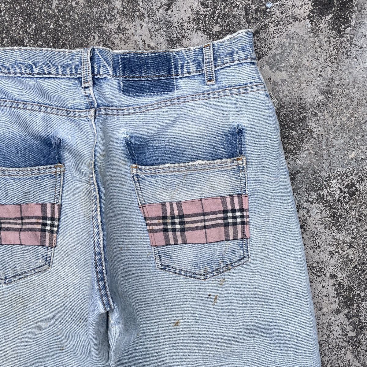 Japanese Brand Vintage Unbranded Rare Design Distressed Denim Size US 34 / EU 50 - 6 Thumbnail