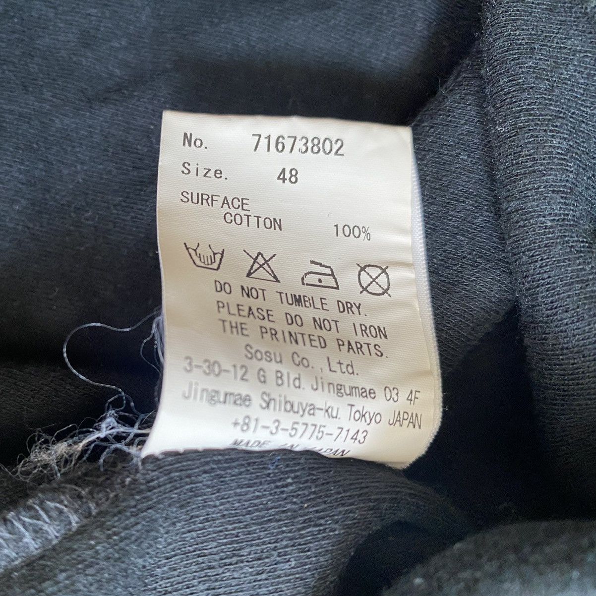Maison MIHARA YASUHIRO Anti War T Shirt Size US M / EU 48-50 / 2 - 5 Thumbnail