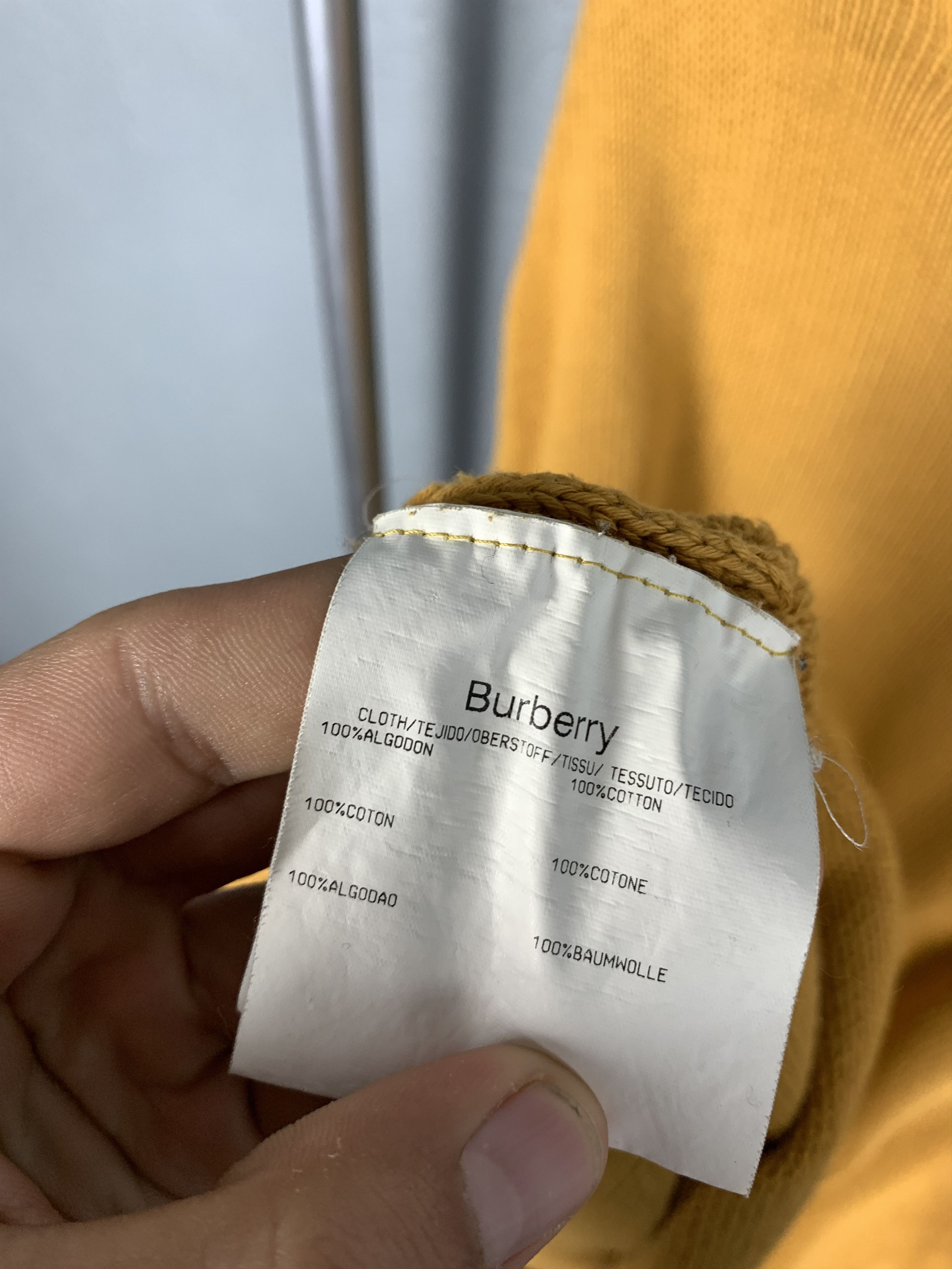 Burberry Burberry London Vintage Mens Knit Crew Neck Sweater Size US XL / EU 56 / 4 - 4 Thumbnail