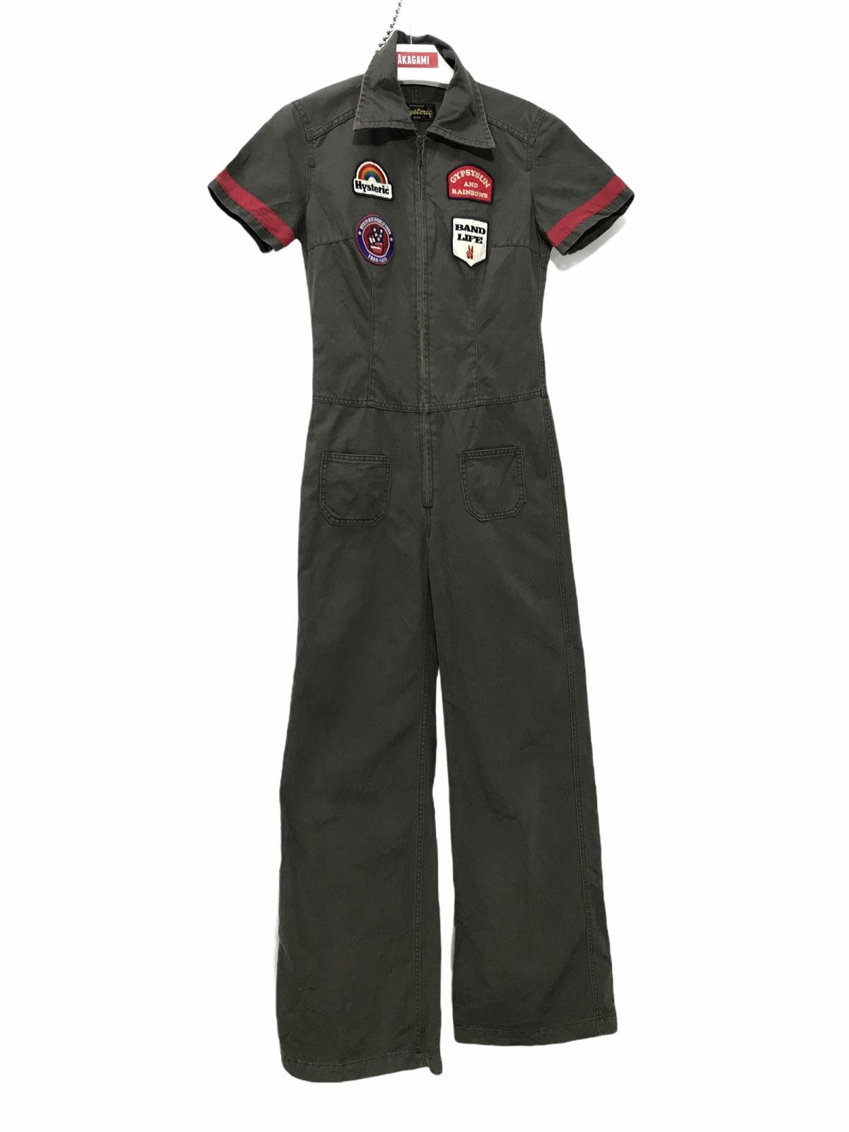 Hysteric Glamour ⭐️Hysteric Glamour Overalls Jumpsuit Flare 3🟩4 Size S / US 4 / IT 40 - 3 Thumbnail