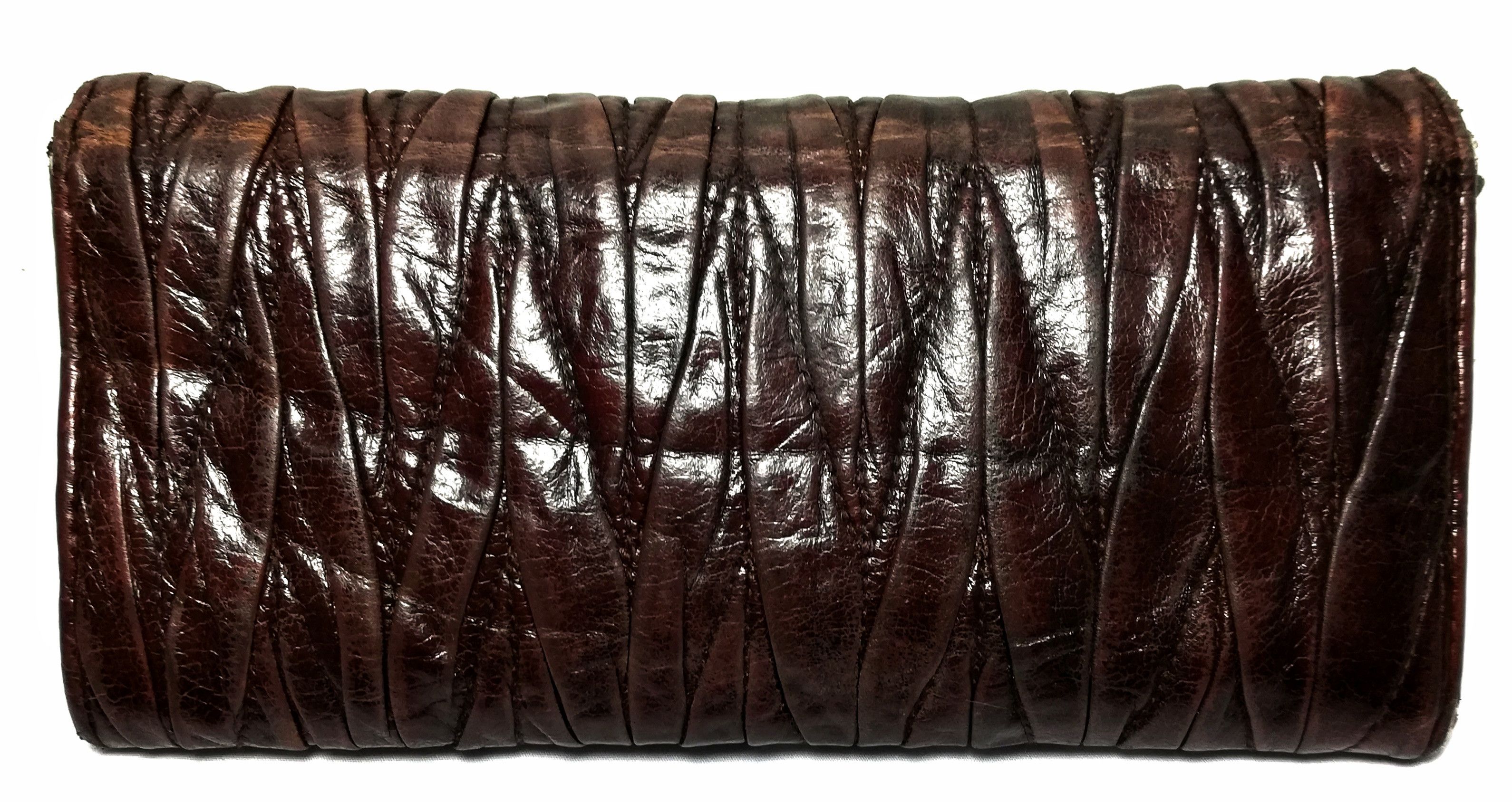 Miu Miu 🔥Miu Miu By Prada Colour Leather Long Wallet Unisex User🔥 Size ONE SIZE - 22 Thumbnail