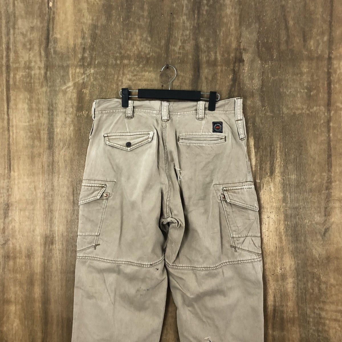 Japanese Brand Vice United Brown Cargo Multipocket pants #6244 Size US 33 - 9 Thumbnail