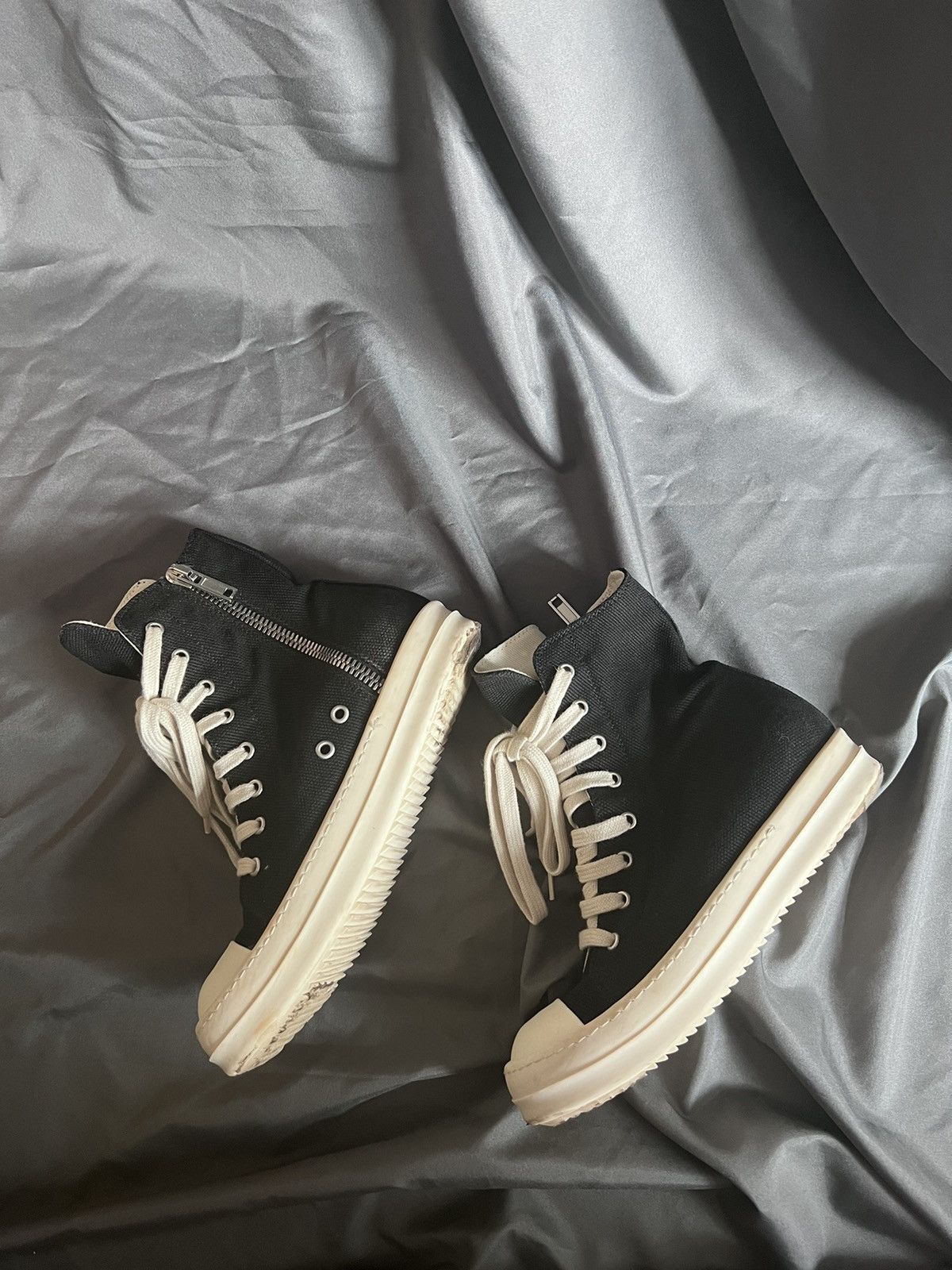 Rick Owens × Rick Owens Drkshdw Rick owens drkshdw ramones hi-top size36.5 Size US 6.5 / IT 36.5 - 3 Thumbnail