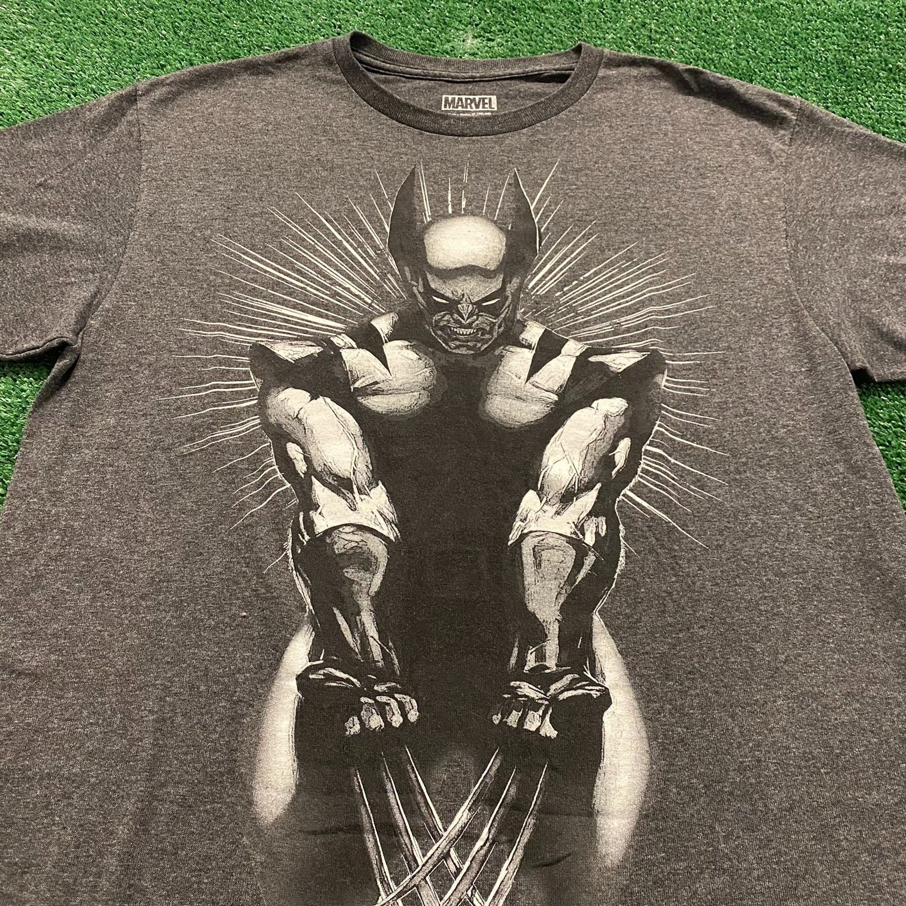 Marvel Comics Crazy Vintage Wolverine Marvel Movie Comics T-Shirt Size US M / EU 48-50 / 2 - 2 Thumbnail