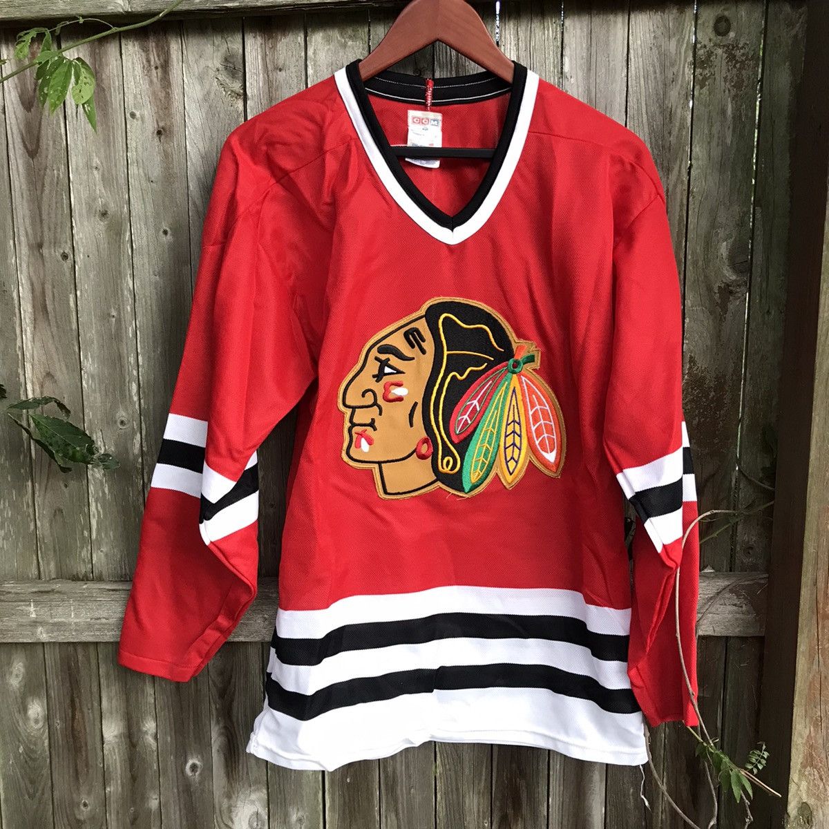 Vintage 90s CCM Chicago Blackhawks jersey