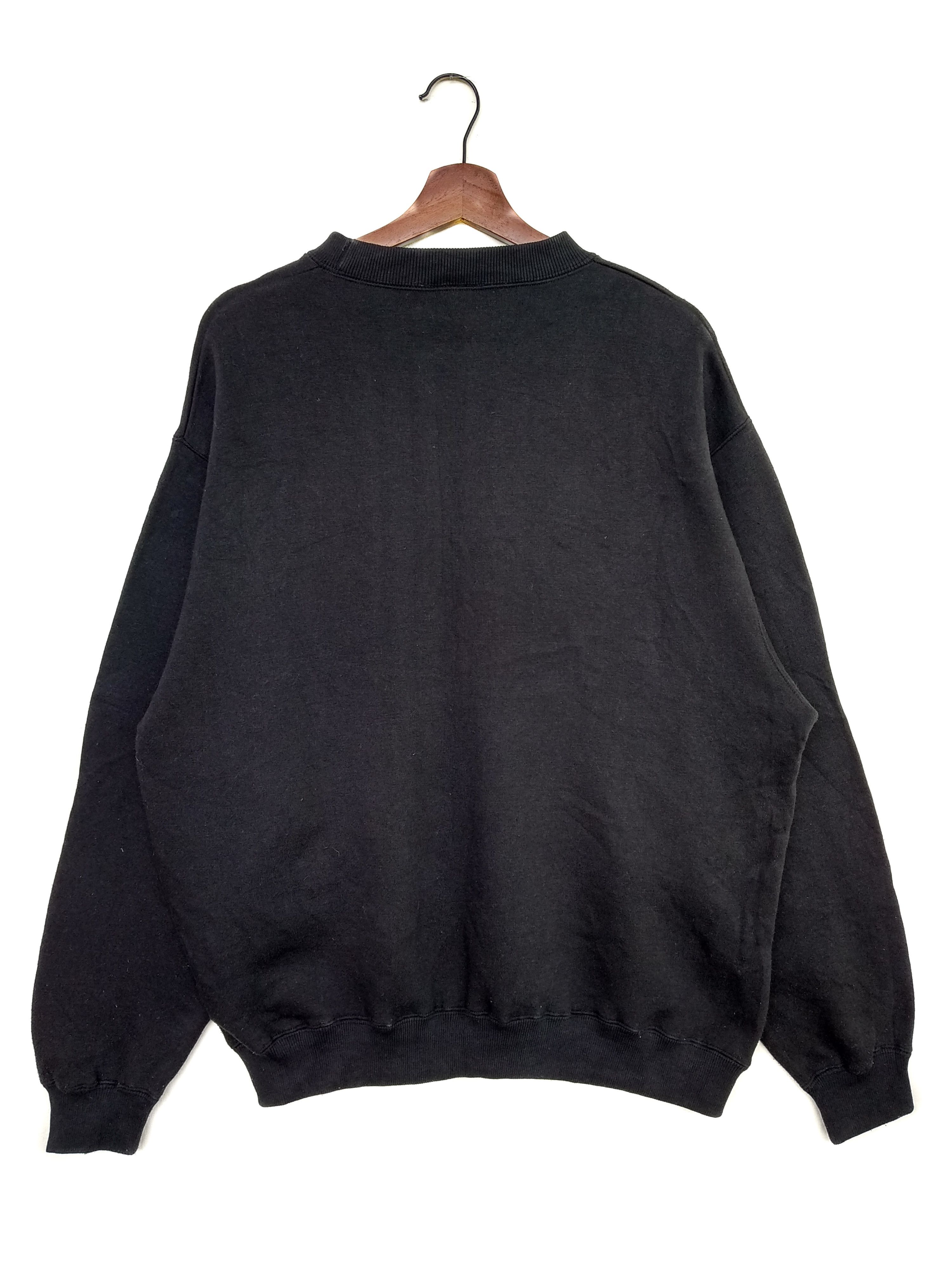 Japanese Brand × Vintage Vintage Love Nature Club Sweatshirts/Size L/Black Colour Size US L / EU 52-54 / 3 - 3 Thumbnail