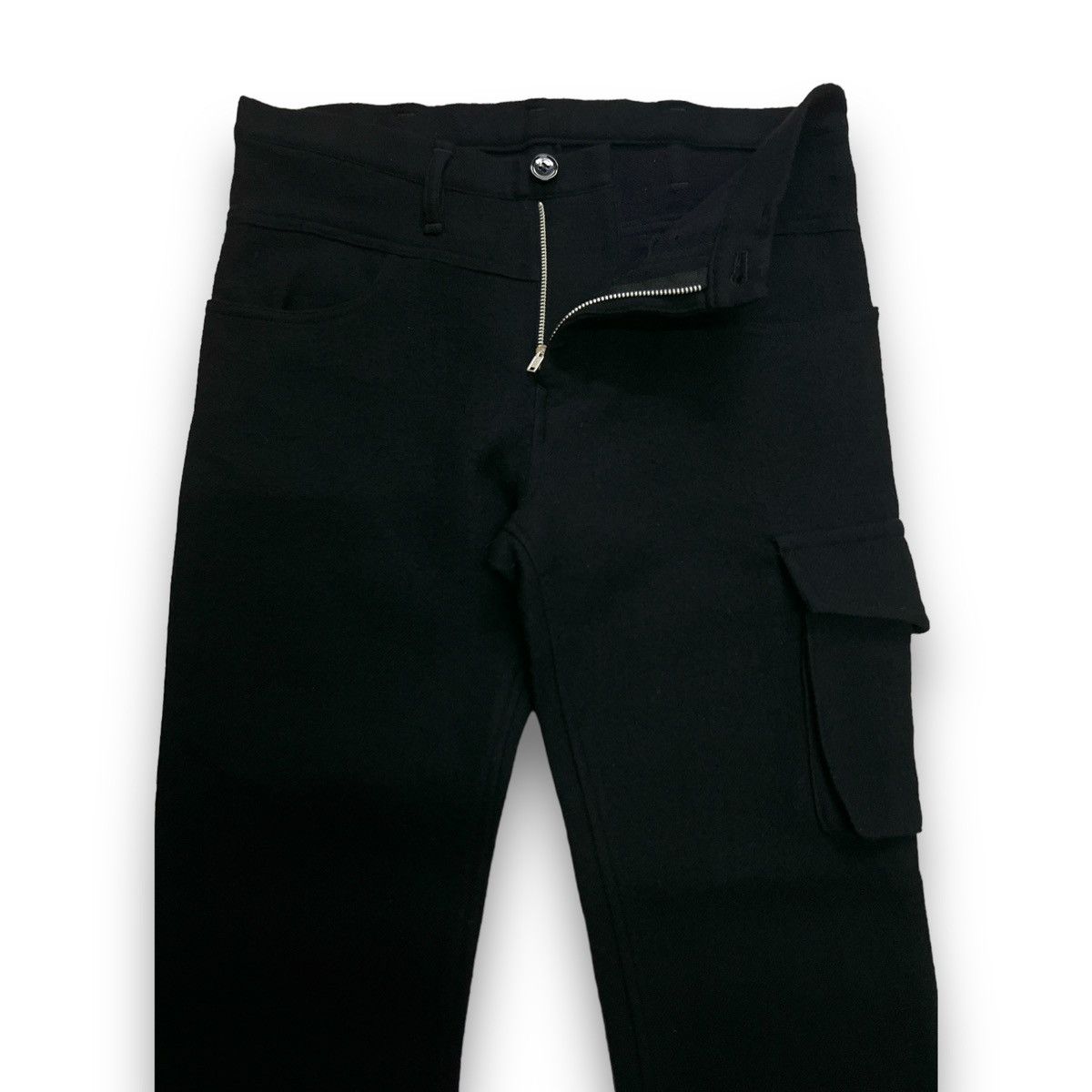 🔥 AW2010 Y's Brush Wool Cargo Pocket Tapered Pants