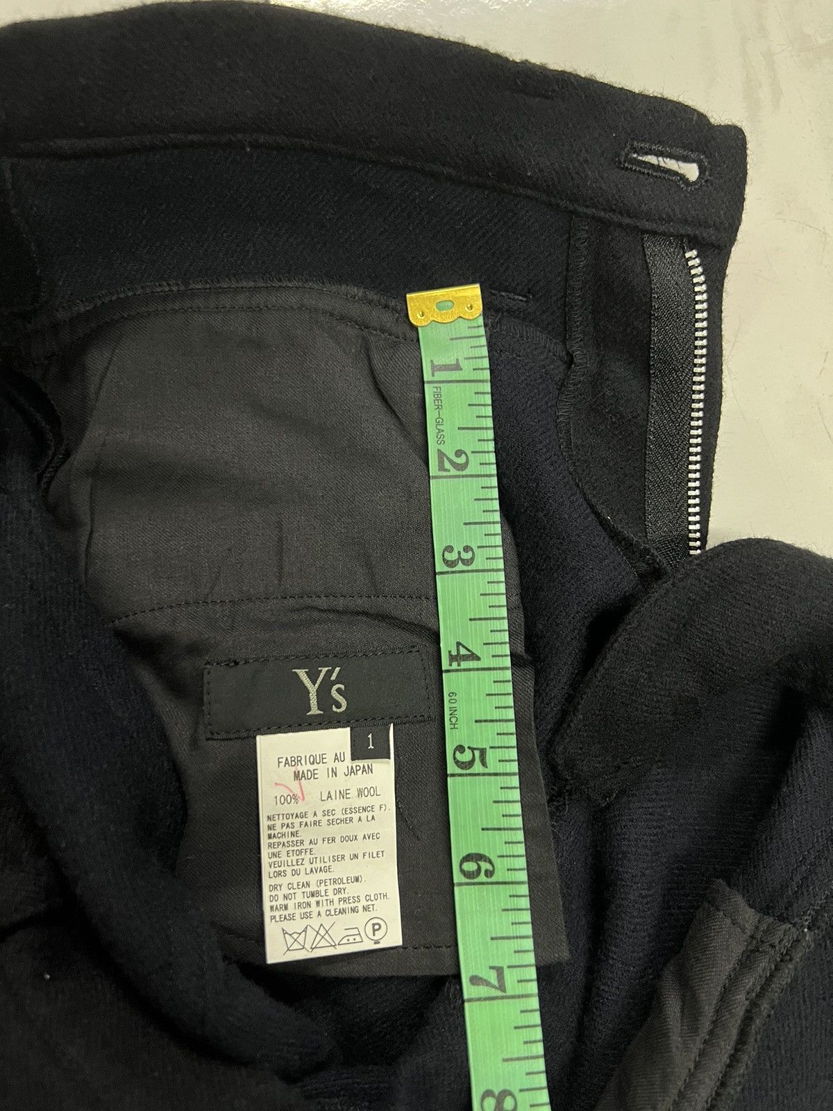 🔥 AW2010 Y's Brush Wool Cargo Pocket Tapered Pants