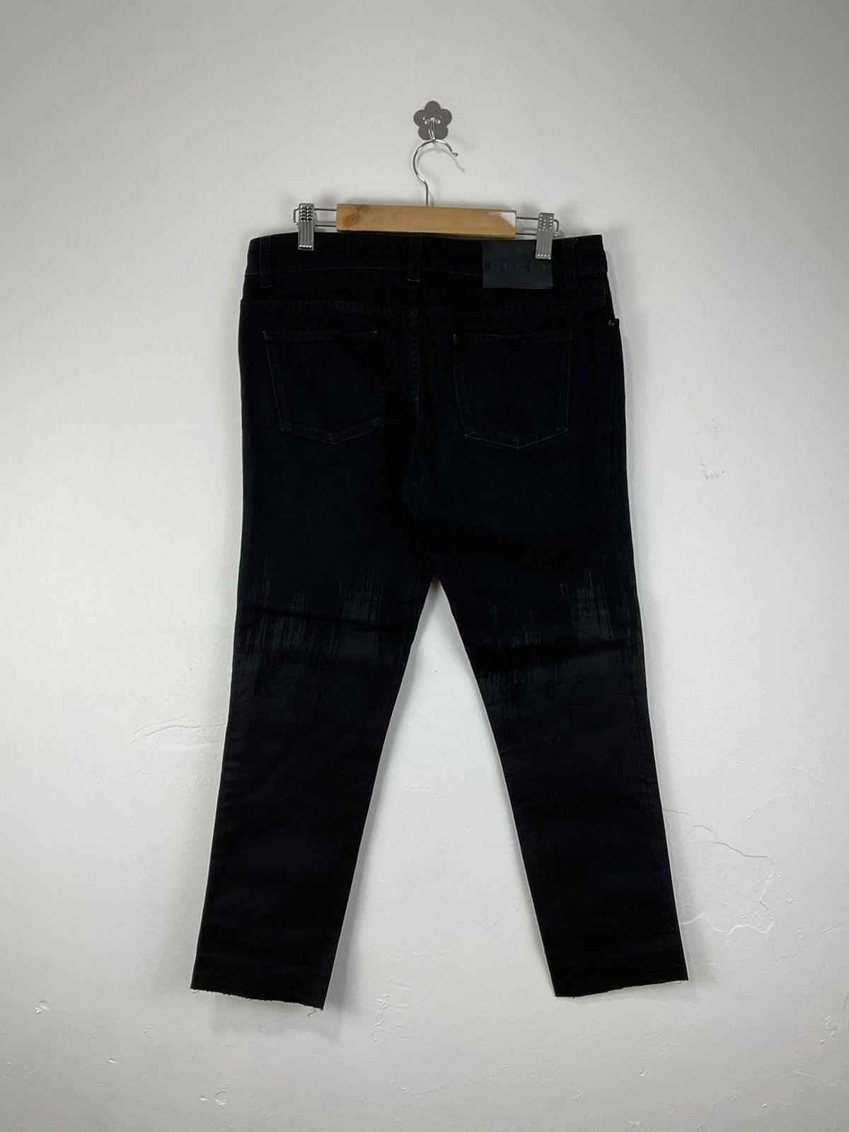Gucci Gucci Wax Print Denim Size 28" / US 6 / IT 42 - 4 Thumbnail