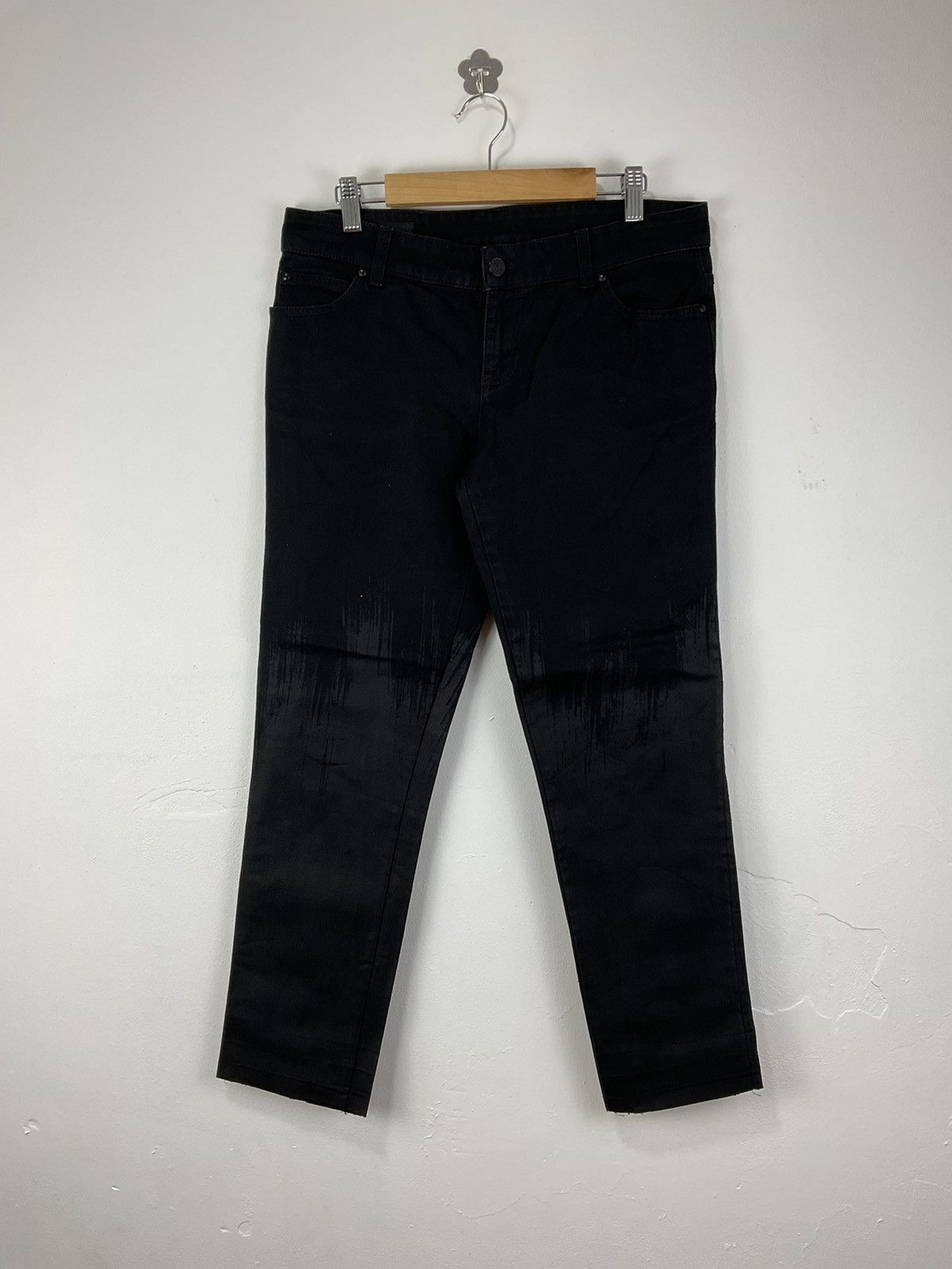 Gucci Gucci Wax Print Denim Size 28" / US 6 / IT 42 - 1 Thumbnail