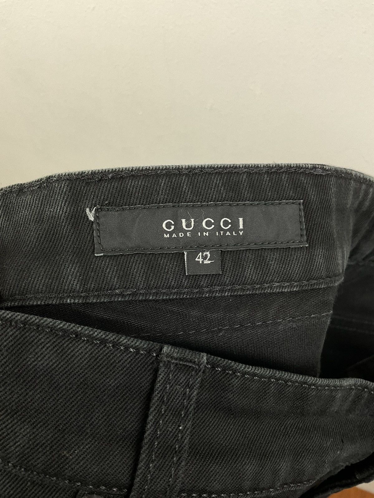 Gucci Gucci Wax Print Denim Size 28" / US 6 / IT 42 - 11 Thumbnail