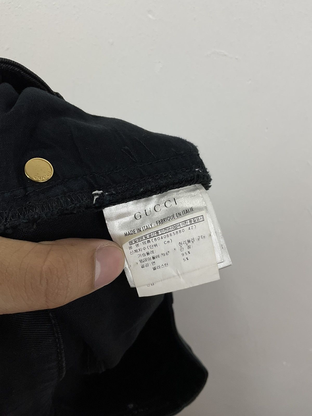 Gucci Gucci Wax Print Denim Size 28" / US 6 / IT 42 - 12 Thumbnail