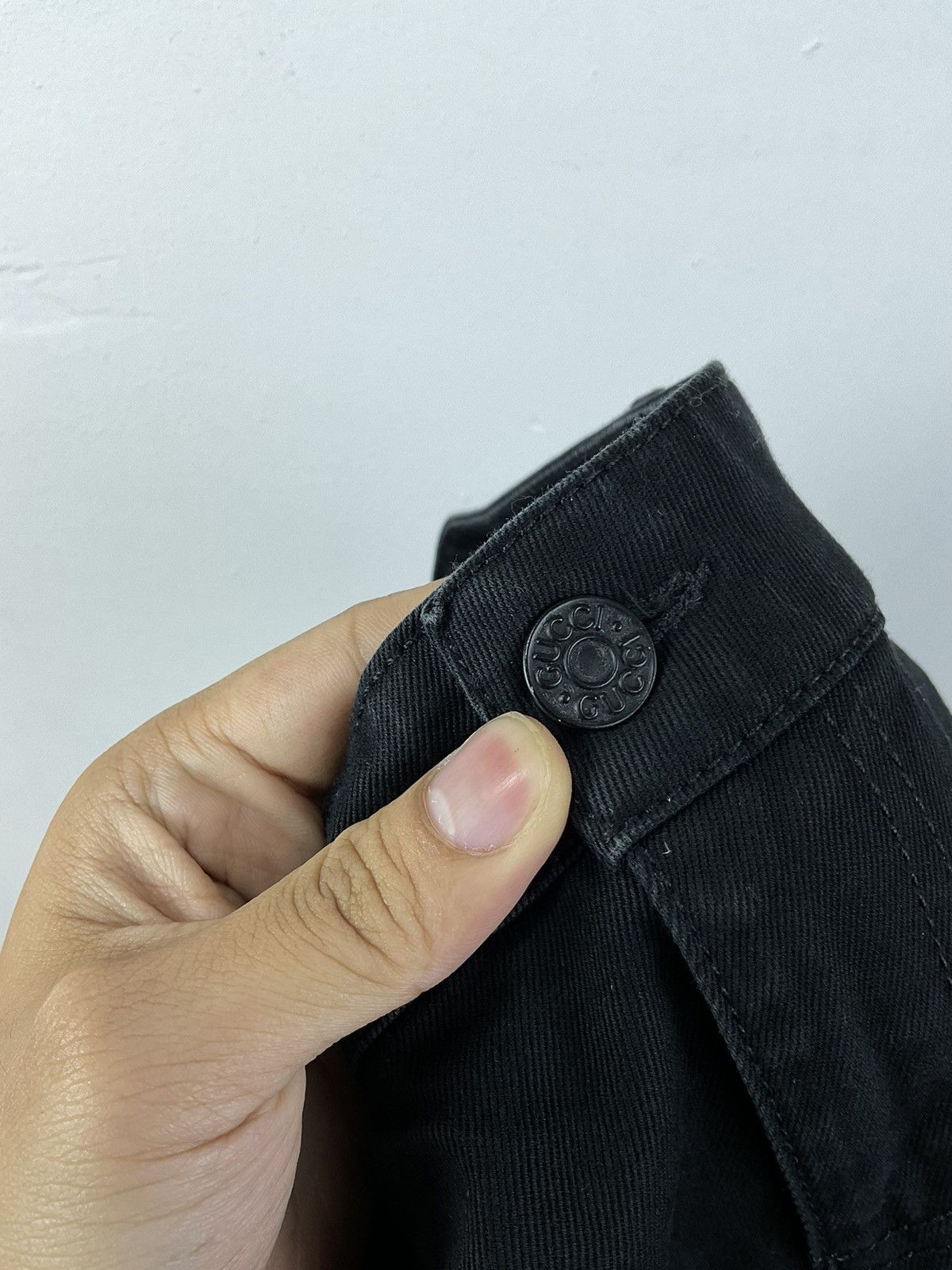 Gucci Gucci Wax Print Denim Size 28" / US 6 / IT 42 - 8 Thumbnail