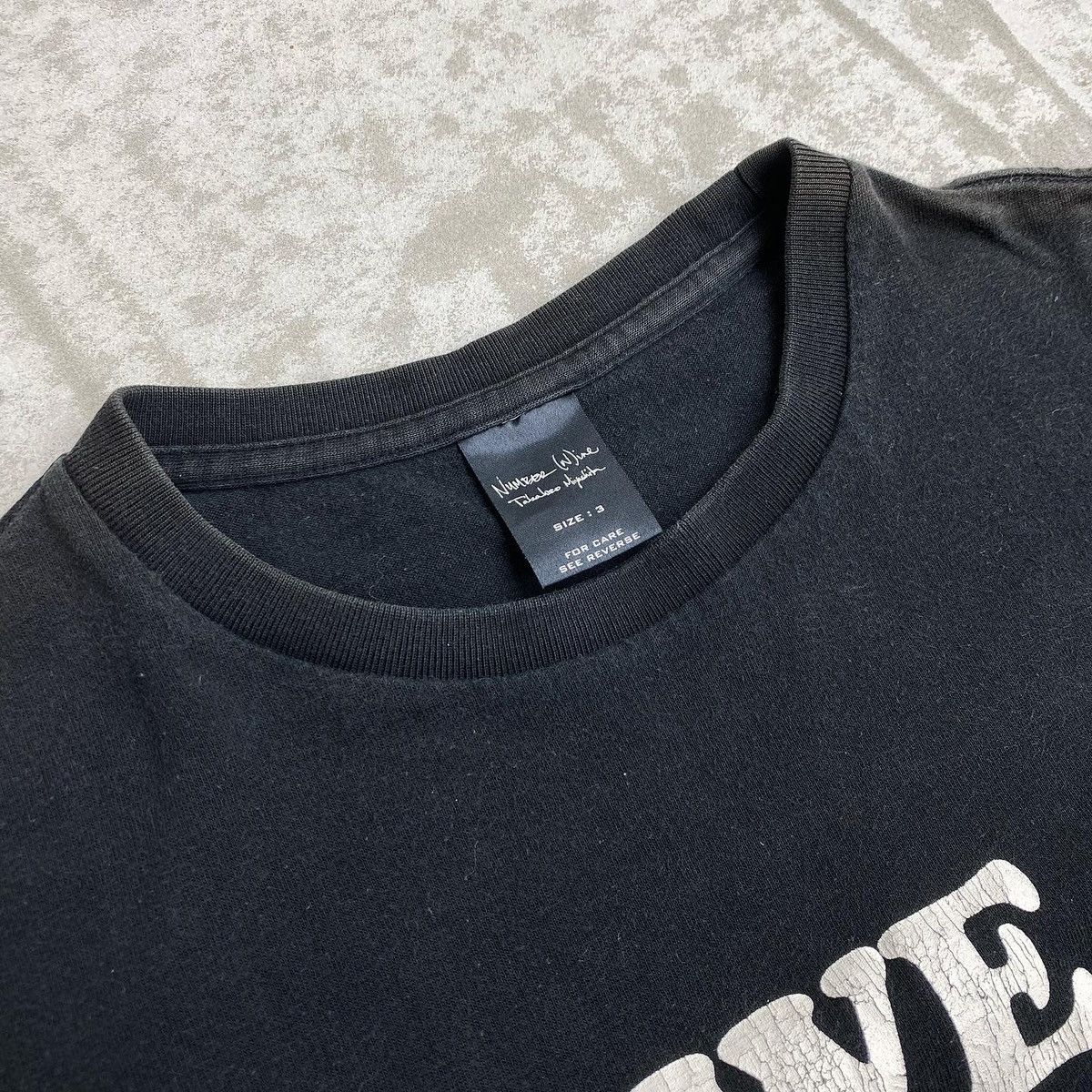 Number (N)ine Number (N)ine SS03 “We Will Always Love You” Tee Size US L / EU 52-54 / 3 - 4 Thumbnail