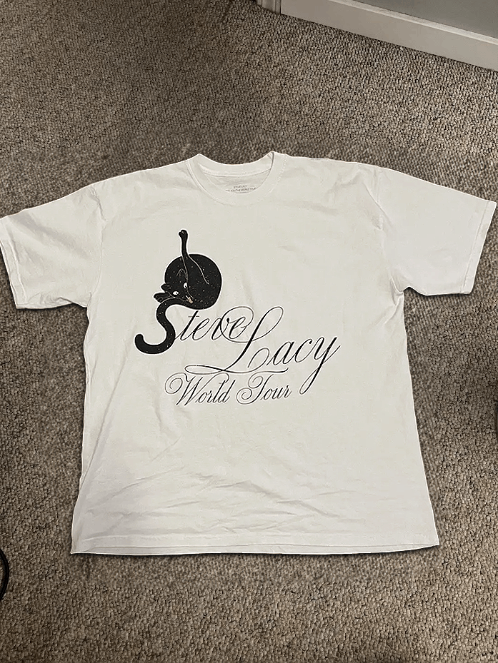 Band Tees × Other Steve Lacy GIVE YOU THE WORLD Tour Merch Tee Size US L / EU 52-54 / 3 - 1 Thumbnail