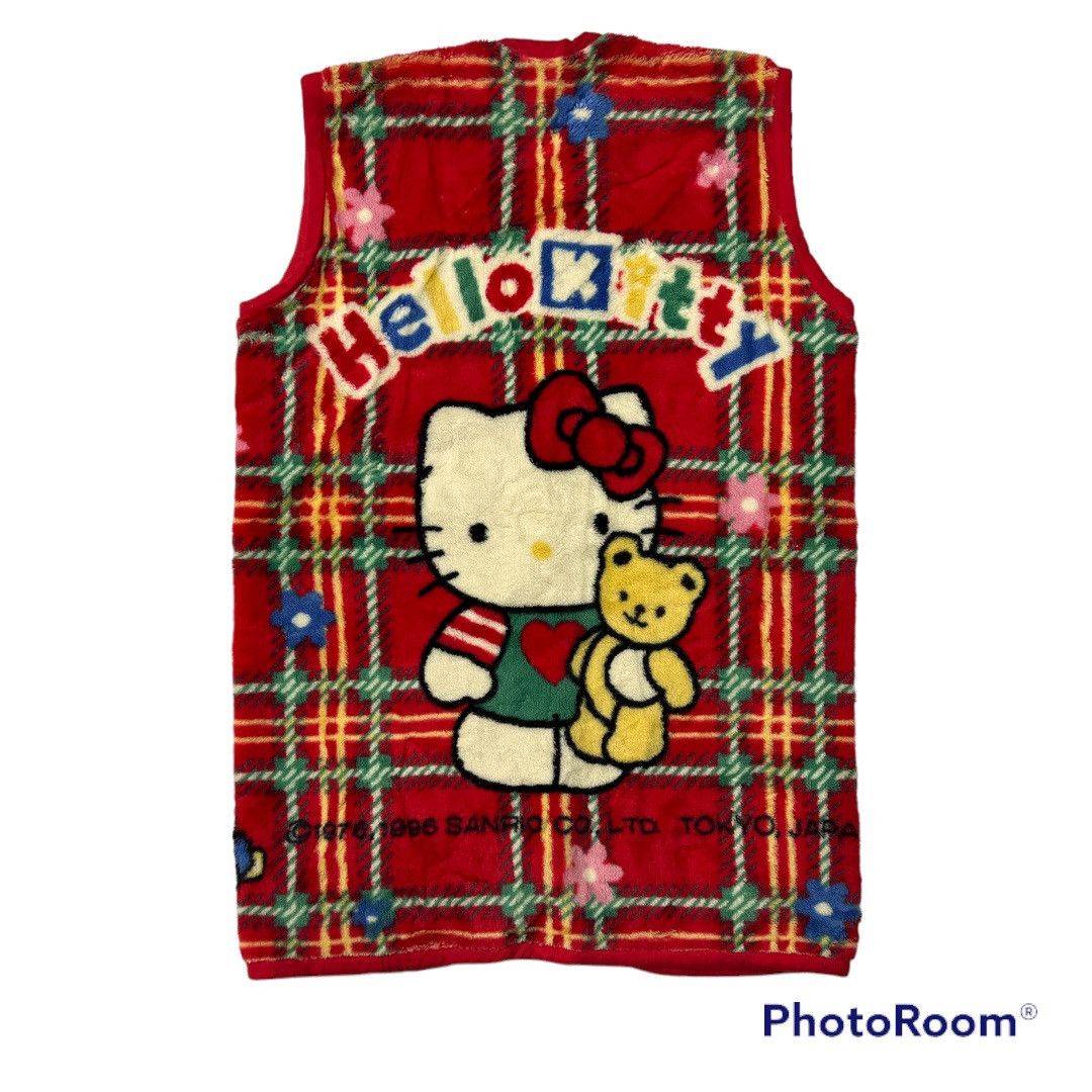 Cartoon Network 🔥 Vintage full print hello kitty by sanrio co. Ltd Size M / US 6-8 / IT 42-44 - 6 Thumbnail