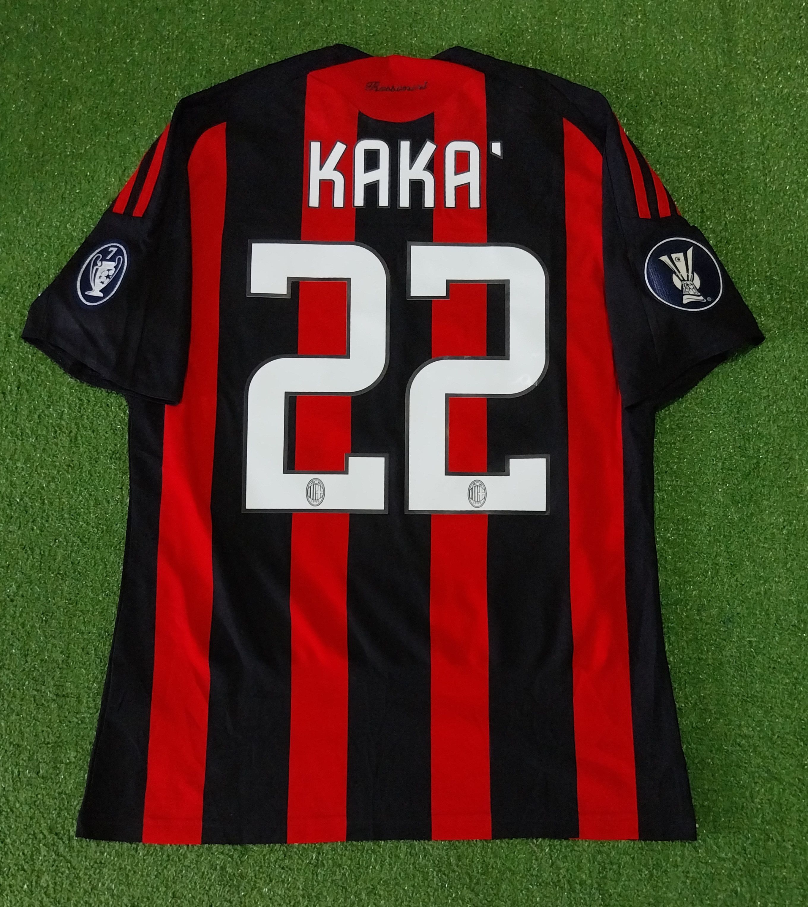 Adidas Ac milan home 2008/2009 ricardo kaká jersey football Size US S / EU 44-46 / 1 - 2 Thumbnail