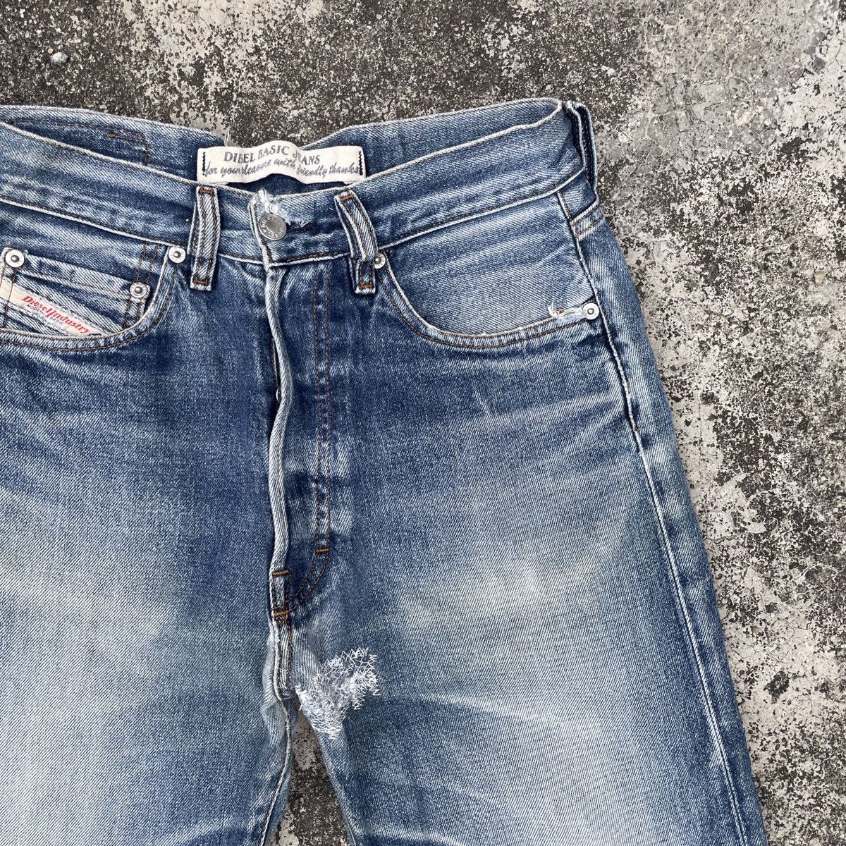Diesel Vintage Diesel Industry Distressed Denim Jeans Size US 28 / EU 44 - 2 Thumbnail