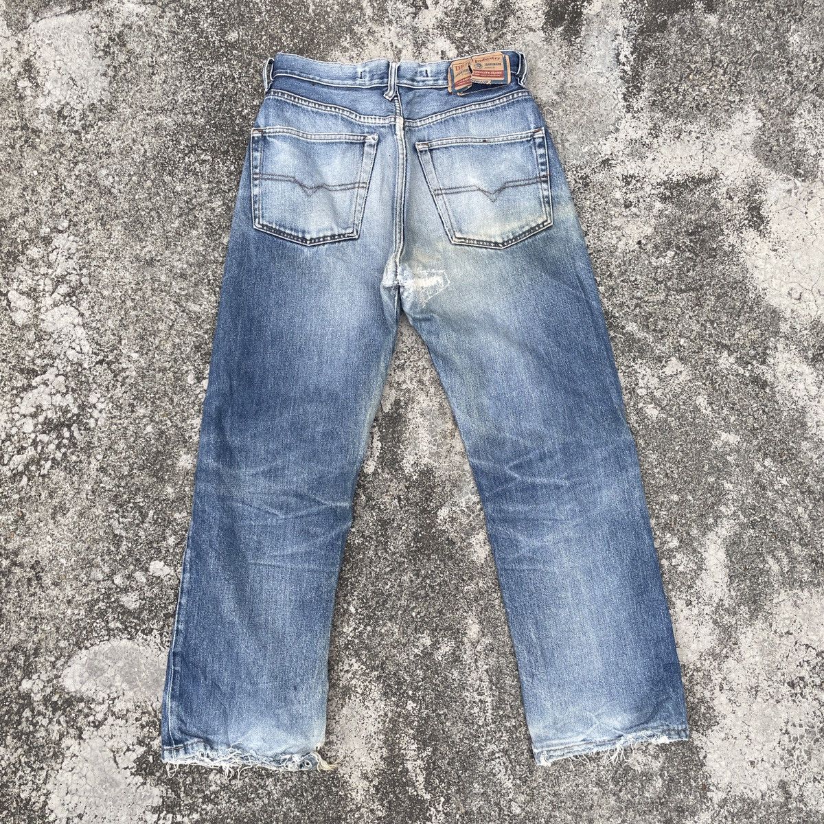 Diesel Vintage Diesel Industry Distressed Denim Jeans Size US 28 / EU 44 - 7 Thumbnail