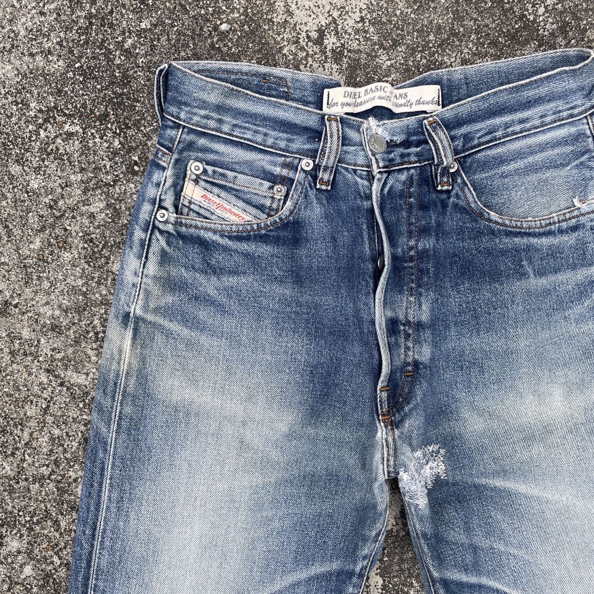 Diesel Vintage Diesel Industry Distressed Denim Jeans Size US 28 / EU 44 - 3 Thumbnail