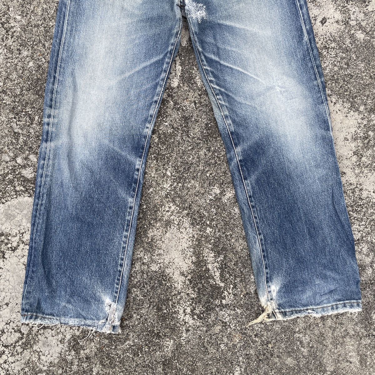 Diesel Vintage Diesel Industry Distressed Denim Jeans Size US 28 / EU 44 - 4 Thumbnail