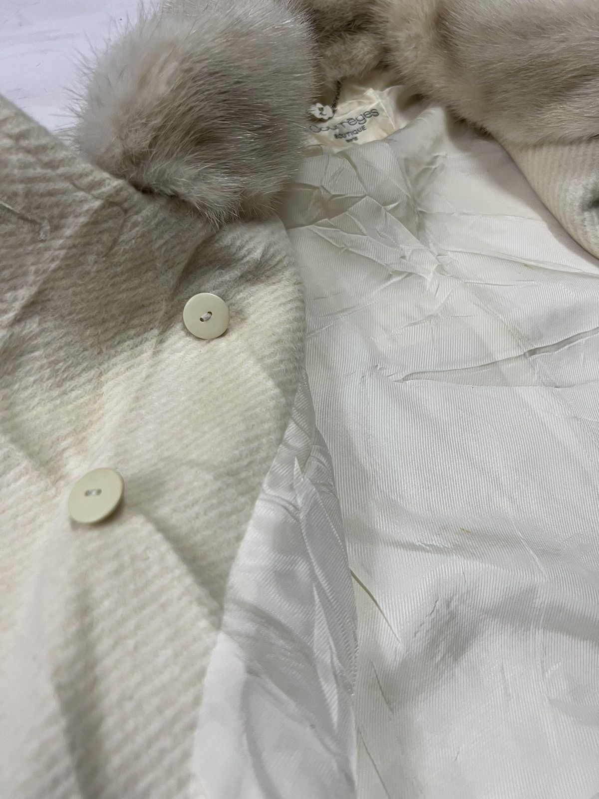 Courreges Courreges paris luxury designer fur Collar womenswear Size M / US 6-8 / IT 42-44 - 6 Thumbnail