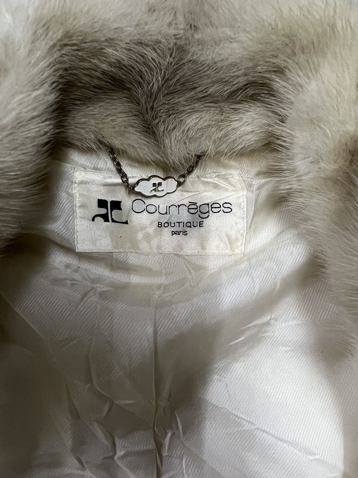 Courreges Courreges paris luxury designer fur Collar womenswear Size M / US 6-8 / IT 42-44 - 5 Thumbnail