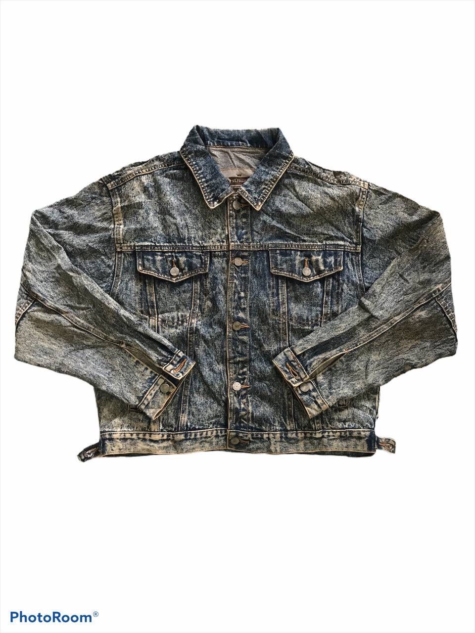Other Denim trucker Jacket x St. Fellio x Acid Wash Size US M / EU 48-50 / 2 - 1 Thumbnail