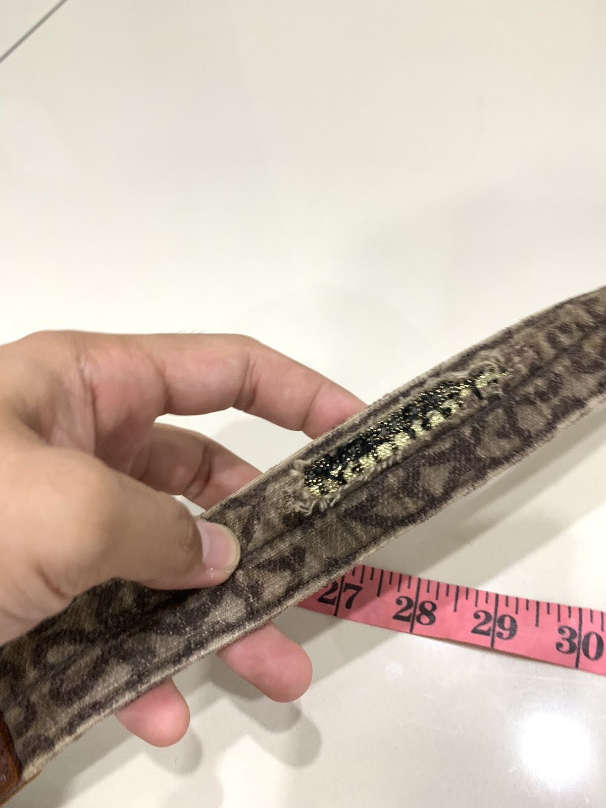 Final Home FINAL HOME FABRIC BELT Size 36 - 6 Thumbnail