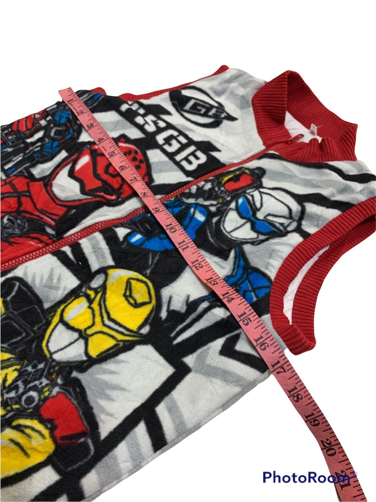 Anime × Japanese Brand × Vintage TOKUMEI SENTAI GO BUSTER INSULATED VEST KIDS Size US XS / EU 42 / 0 - 3 Thumbnail