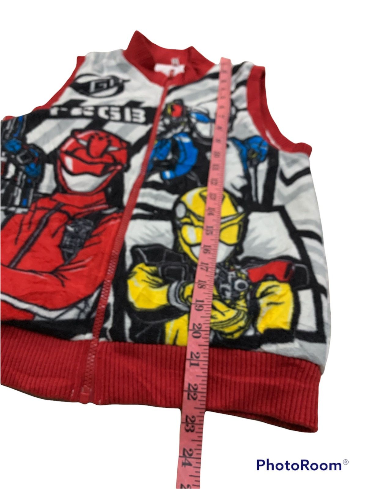Anime × Japanese Brand × Vintage TOKUMEI SENTAI GO BUSTER INSULATED VEST KIDS Size US XS / EU 42 / 0 - 4 Thumbnail