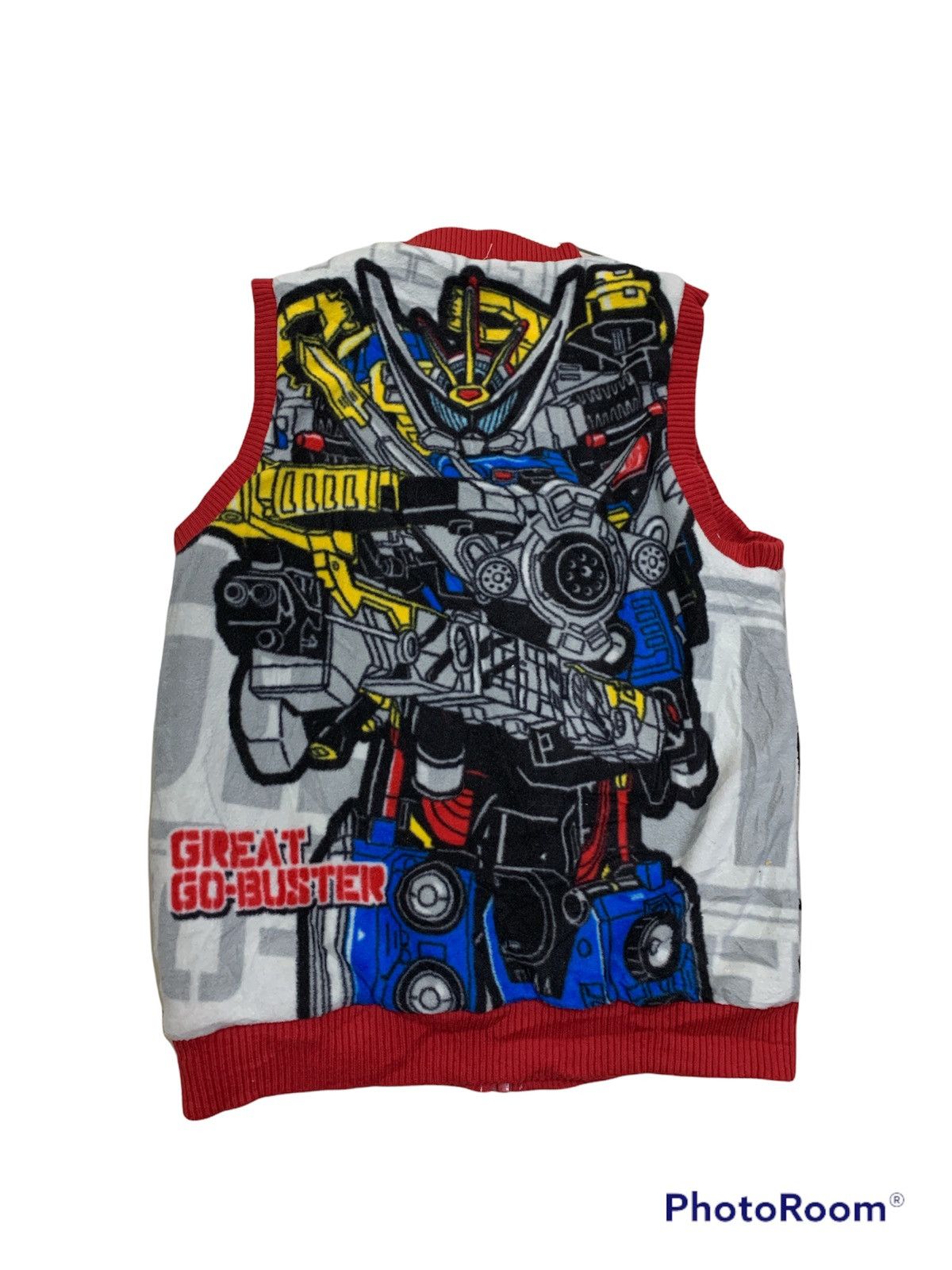 Anime × Japanese Brand × Vintage TOKUMEI SENTAI GO BUSTER INSULATED VEST KIDS Size US XS / EU 42 / 0 - 2 Thumbnail